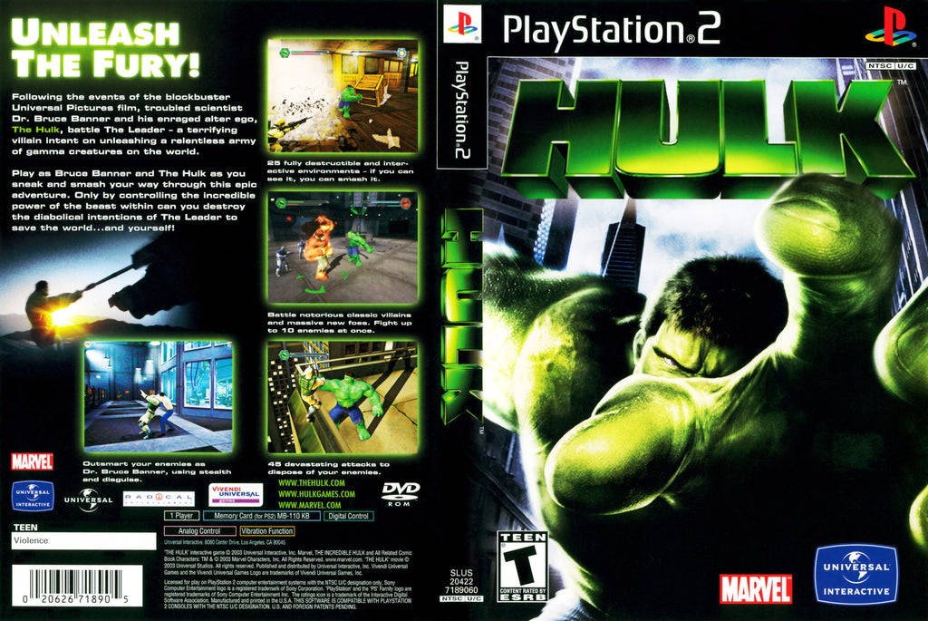 Hulk C PS2