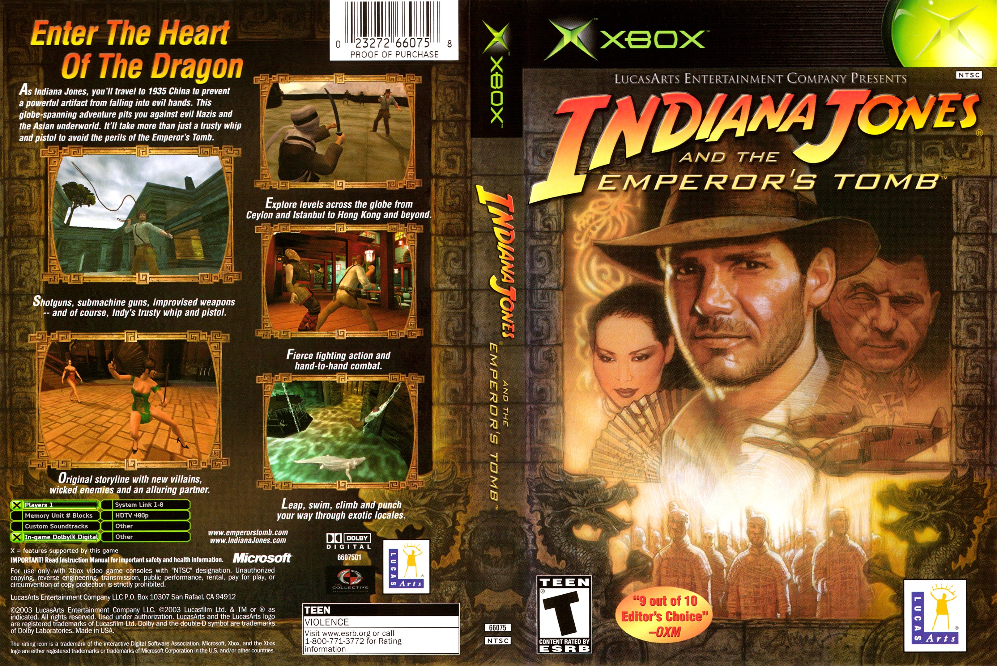 Indiana Jones And The Emperor's Tomb Xbox