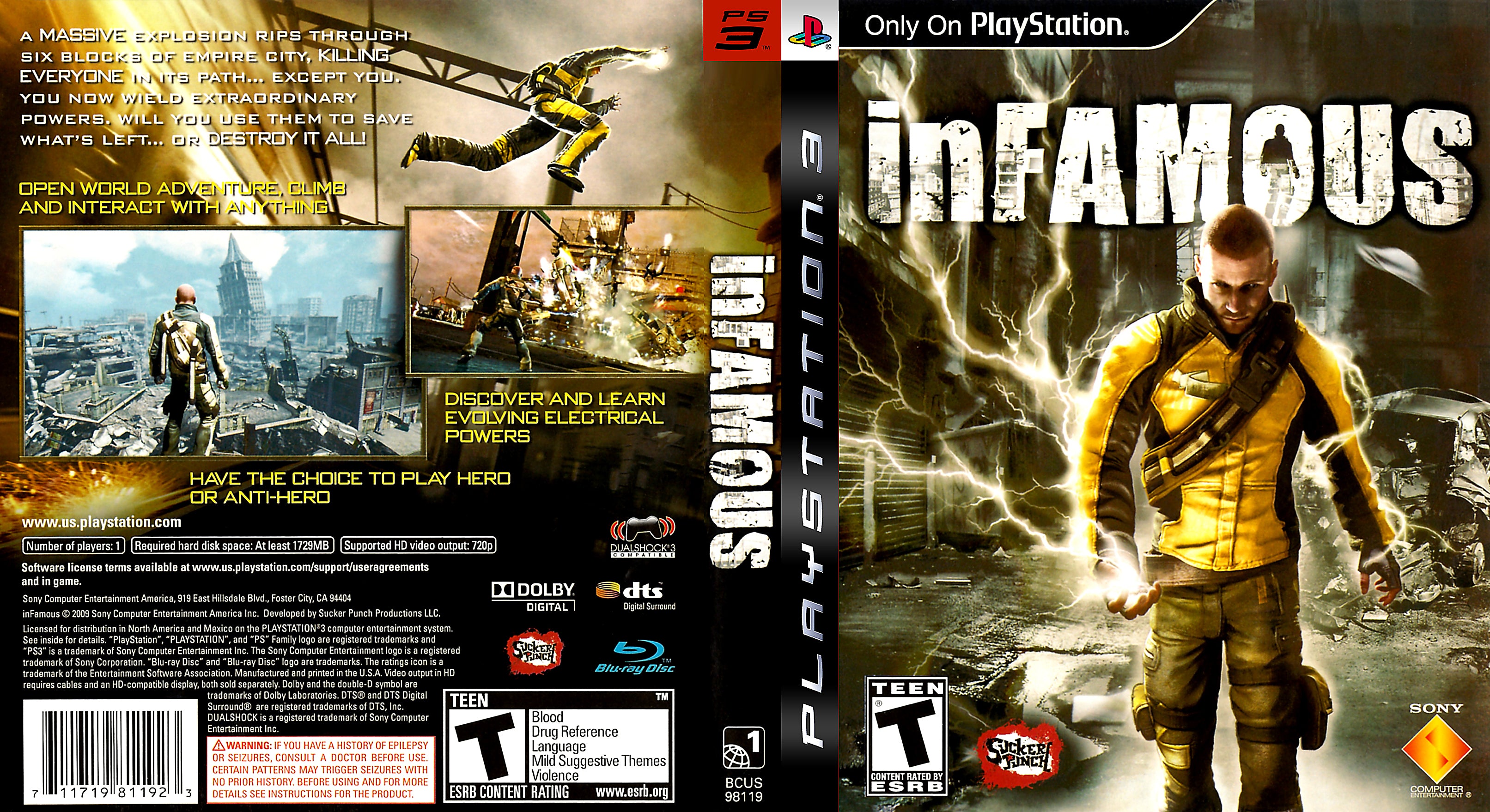 inFAMOUS PS3