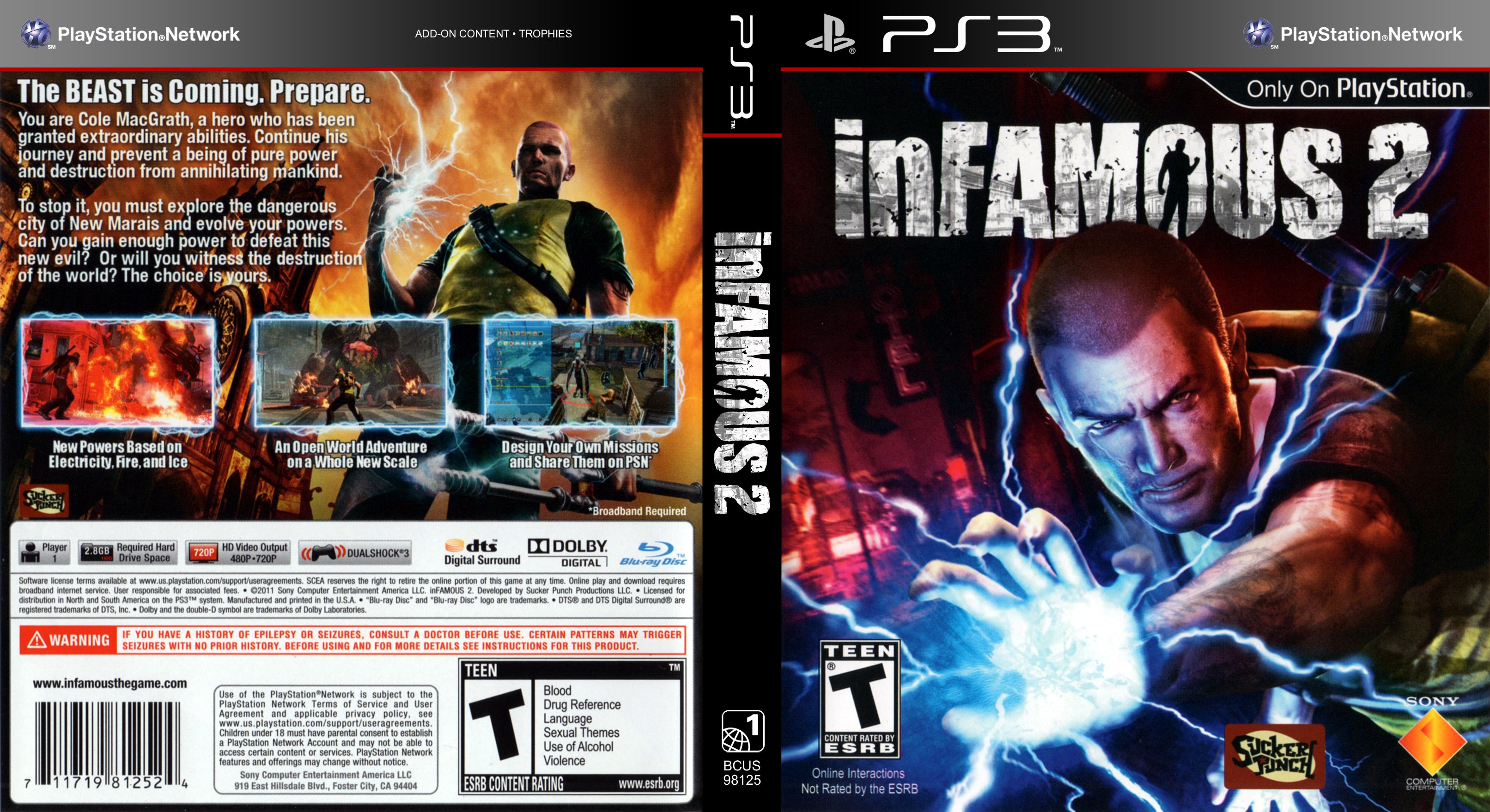 inFAMOUS 2 PS3