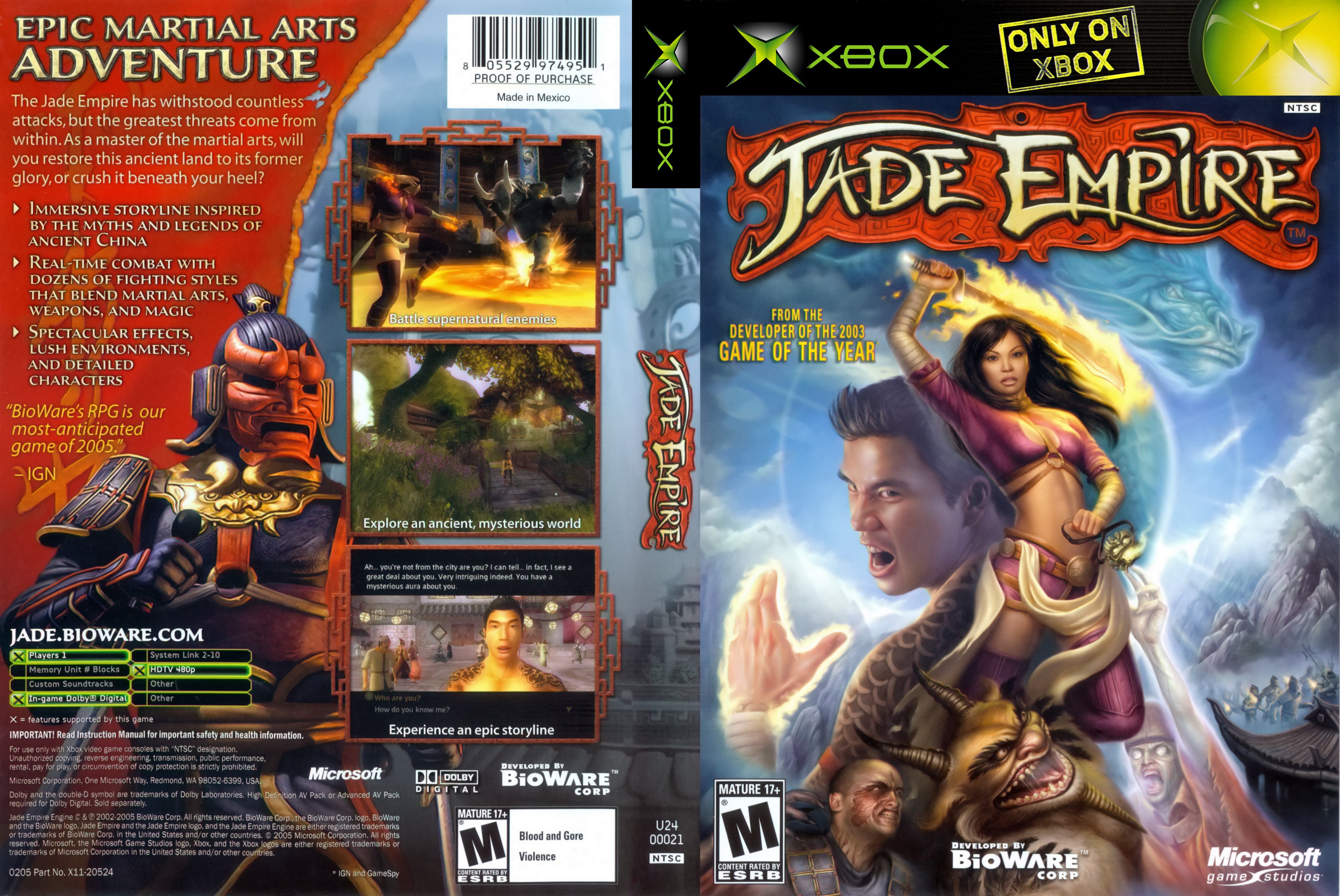 Prix de Jade Empire sur PAL Xbox Prix de Jade Empire sur PAL Xbox