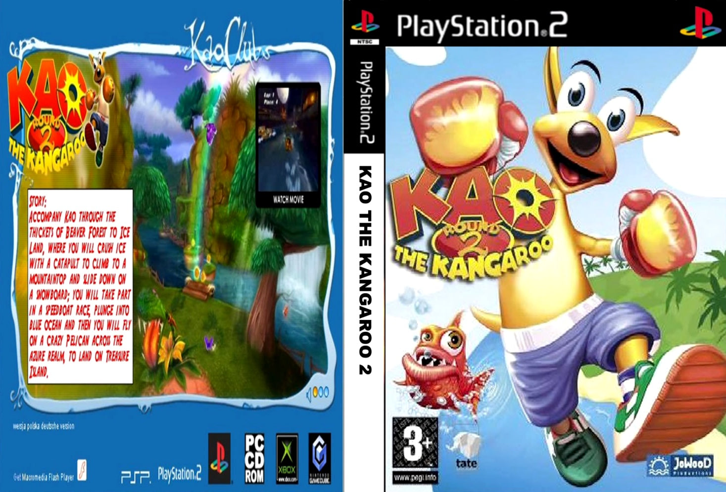 Kao the Kangaroo Round 2 N PS2