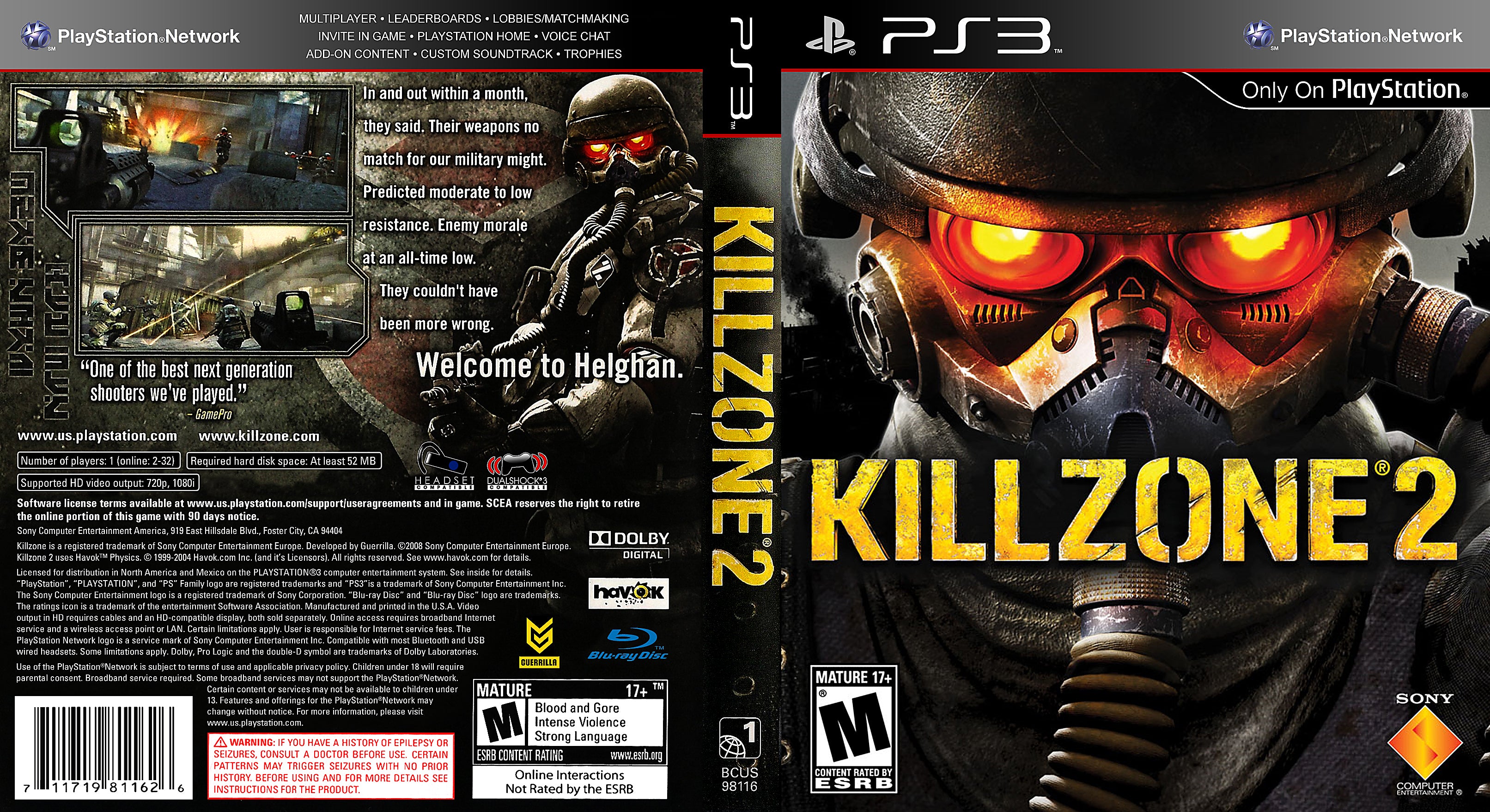 Killzone 2 PS3