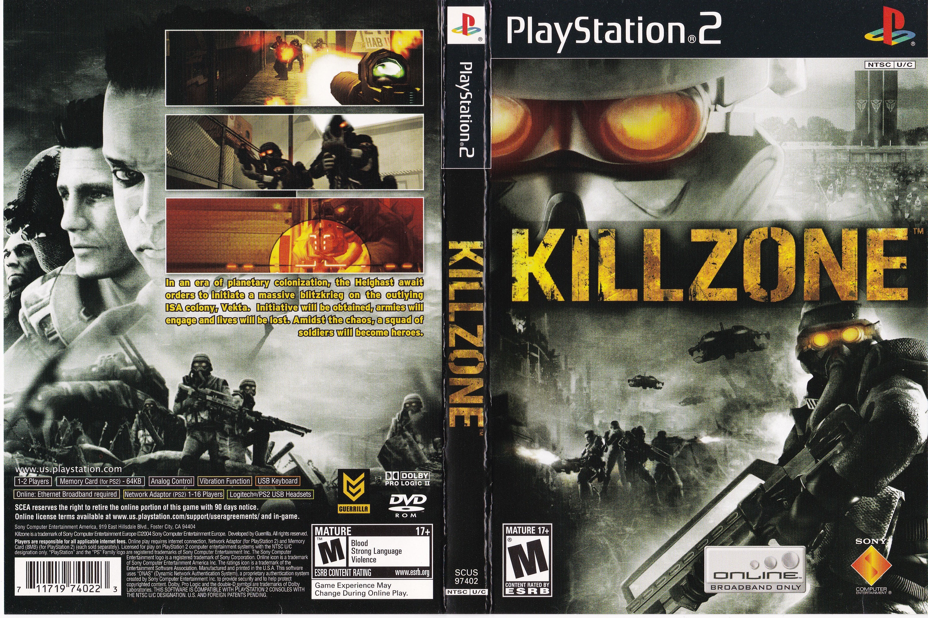 Killzone - PS2 – Games A Plunder