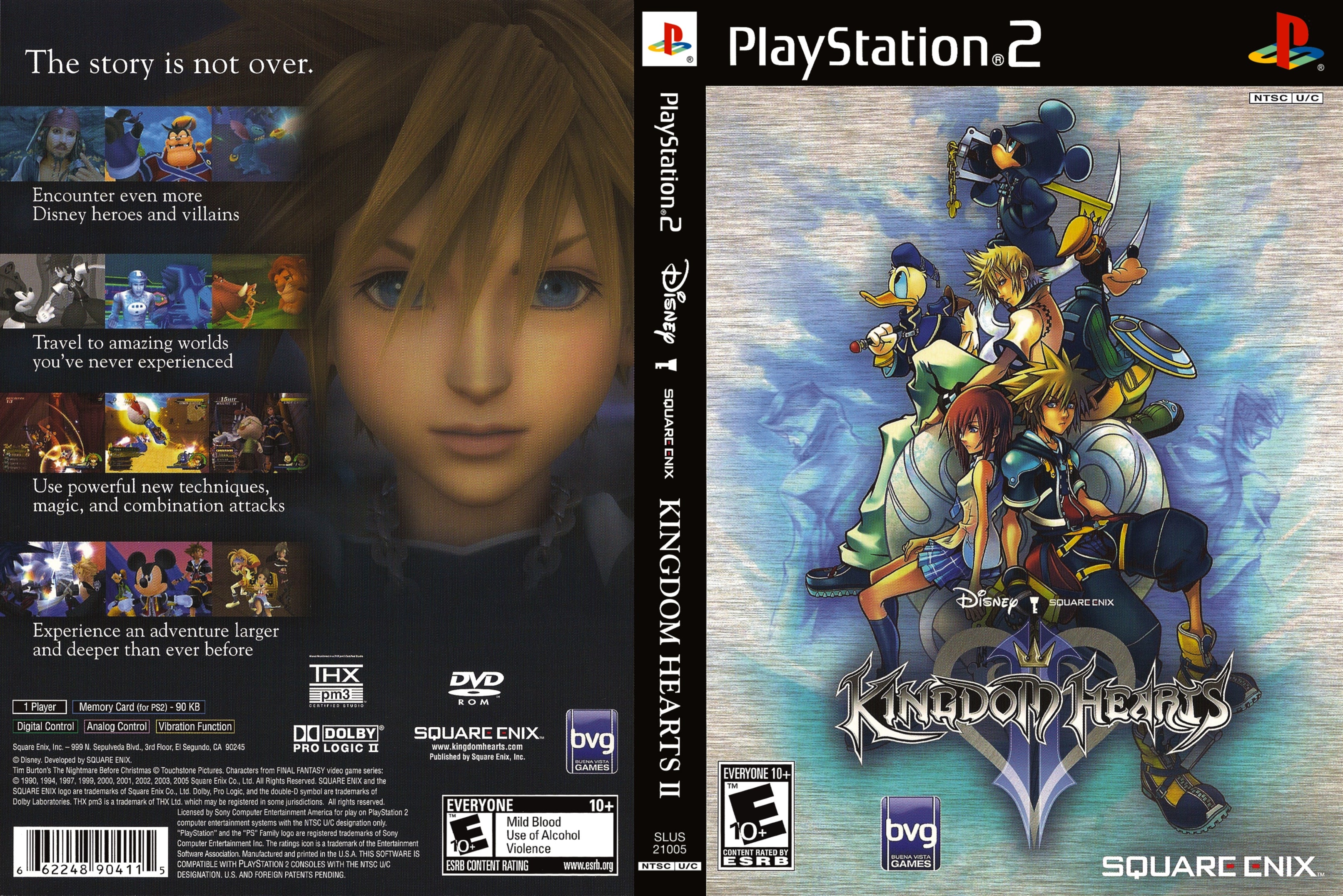 Kingdom Hearts II N BL PS2