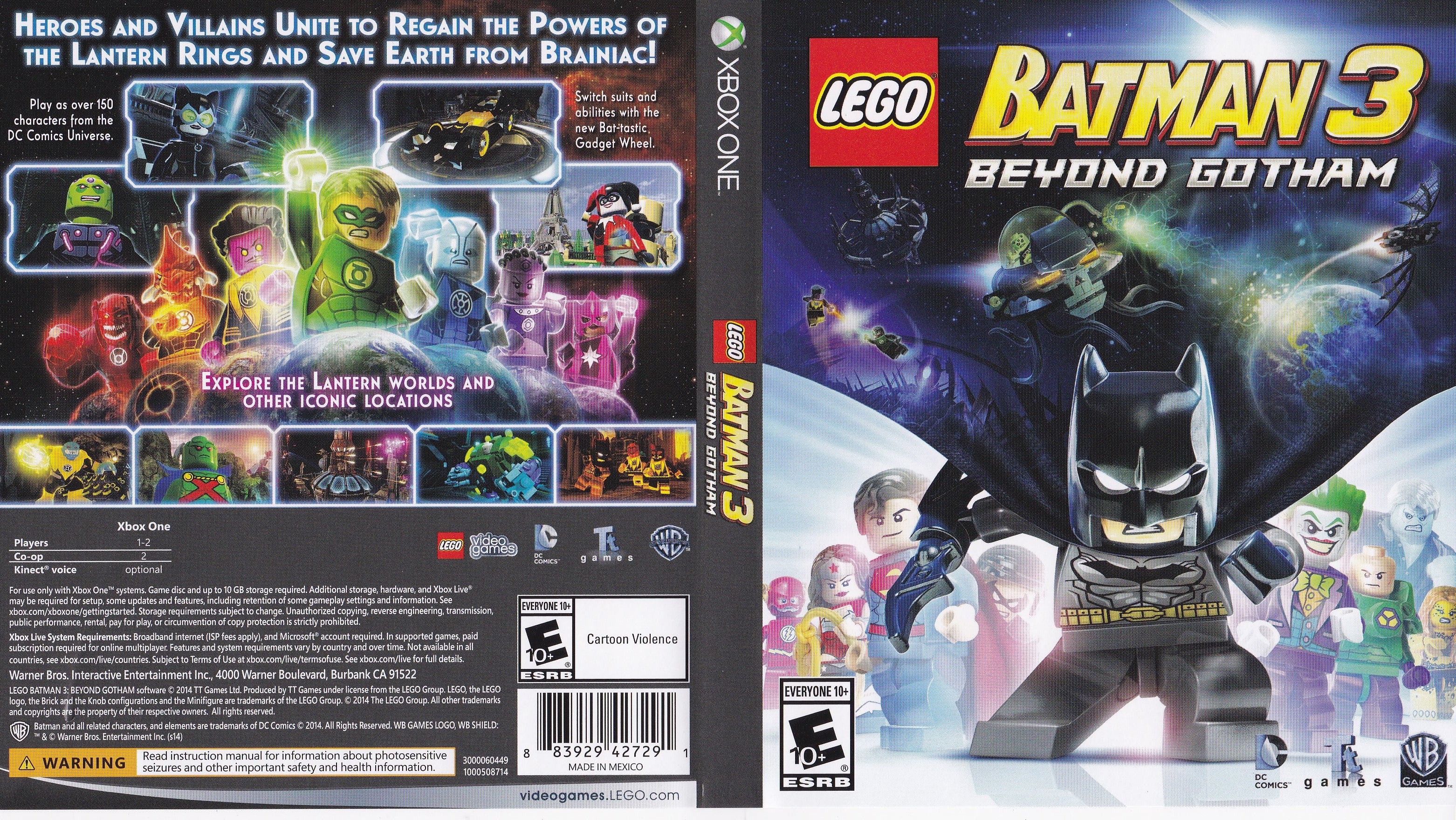 MMS GAMES - LEGO BATMAN 3: BEYOND GOTHAM DELUXE EDITION XBOX - CÓDIGO 25  DÍGITOS ARG