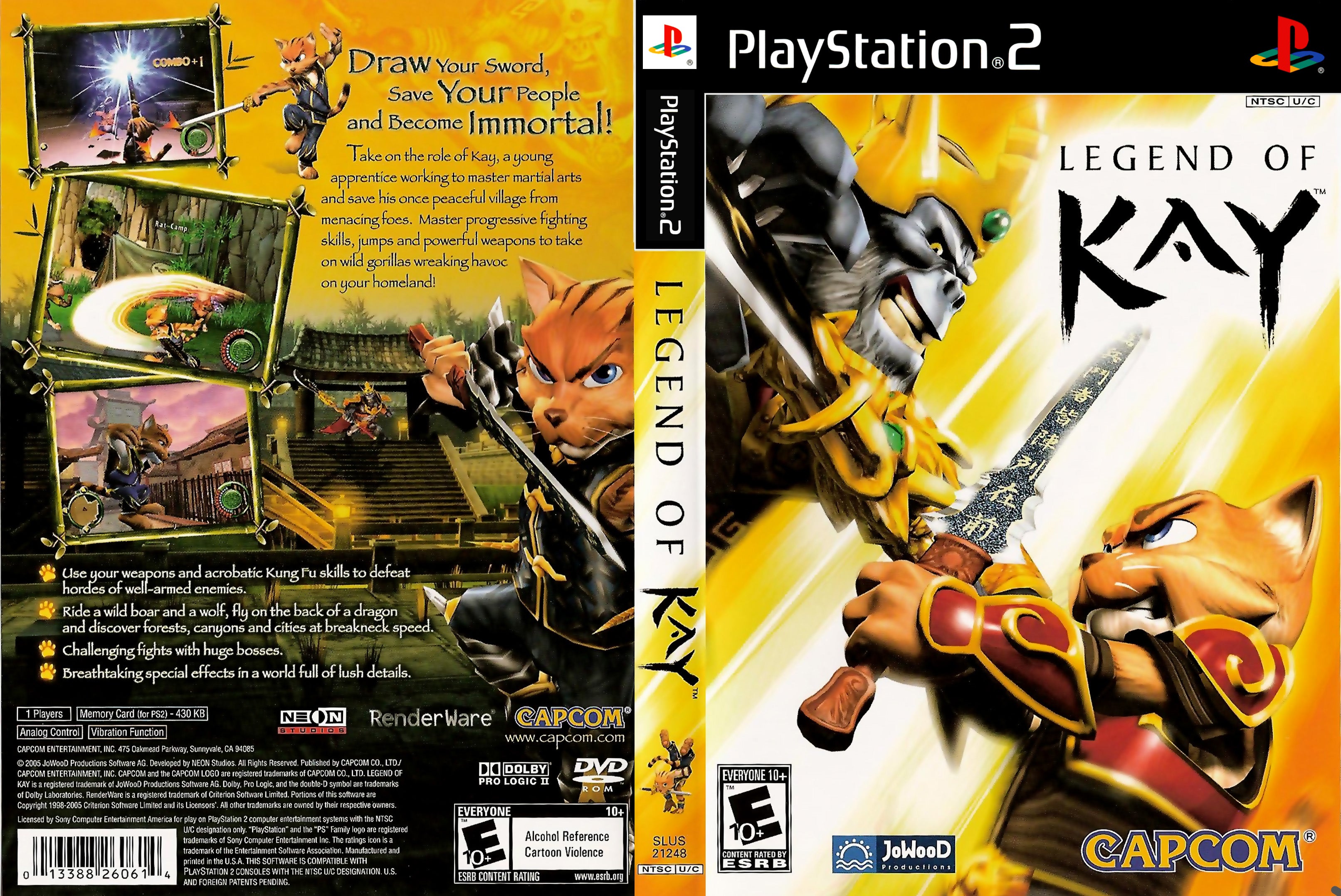 Legend Of Kay C PS2