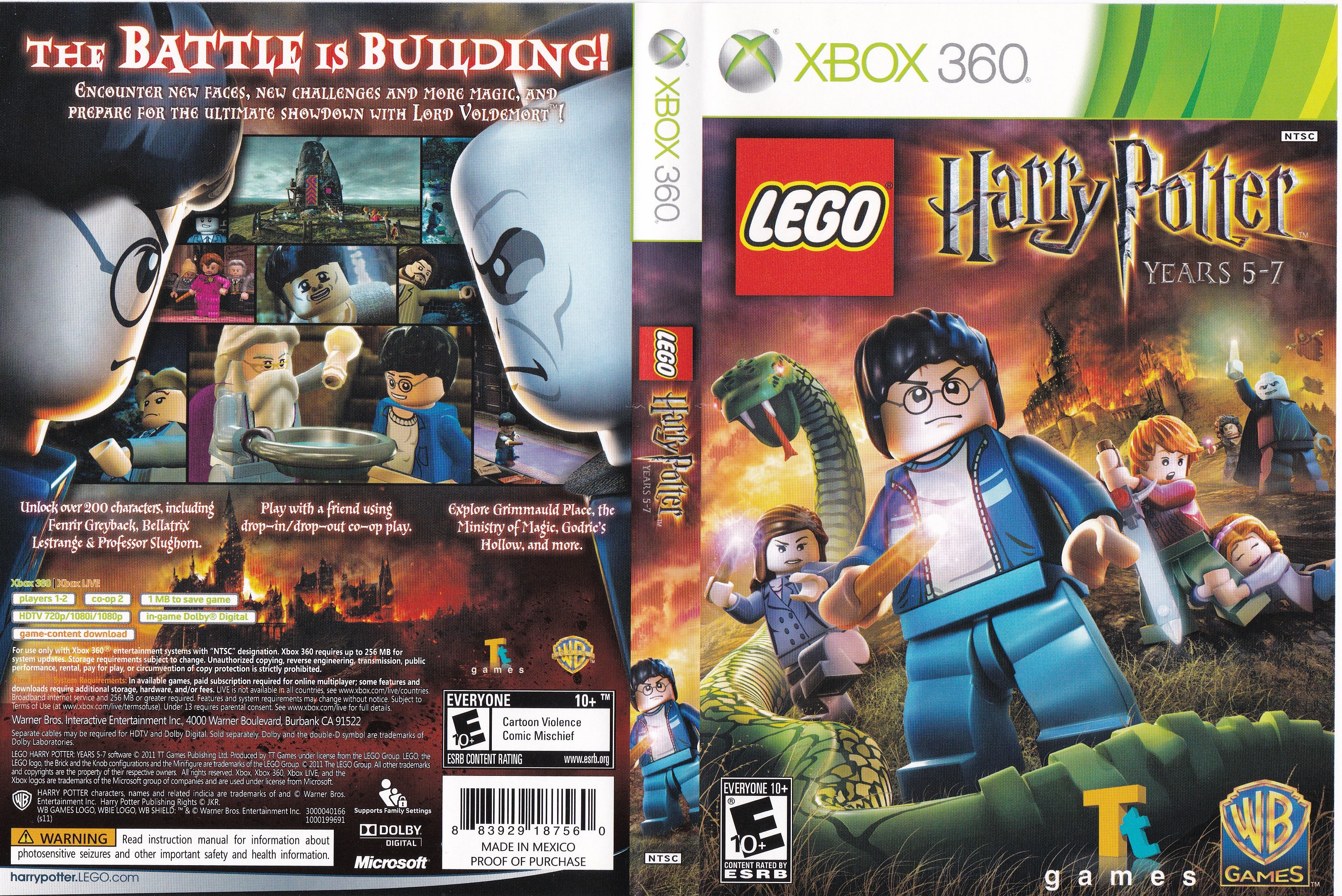 LEGO Harry Potter Years 5-7 Xbox 360