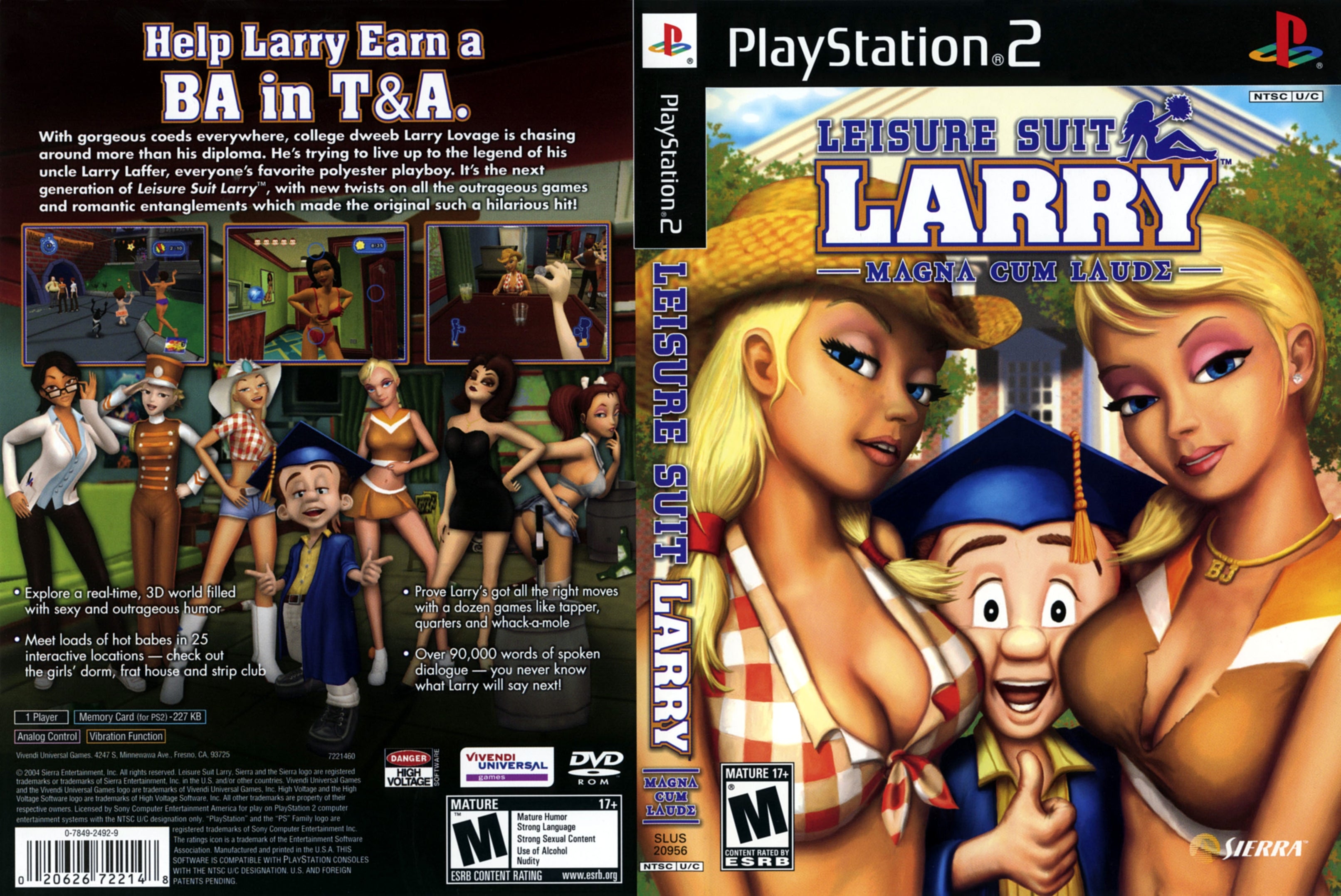 Leisure Suit Larry Magna Cum Laude PS2