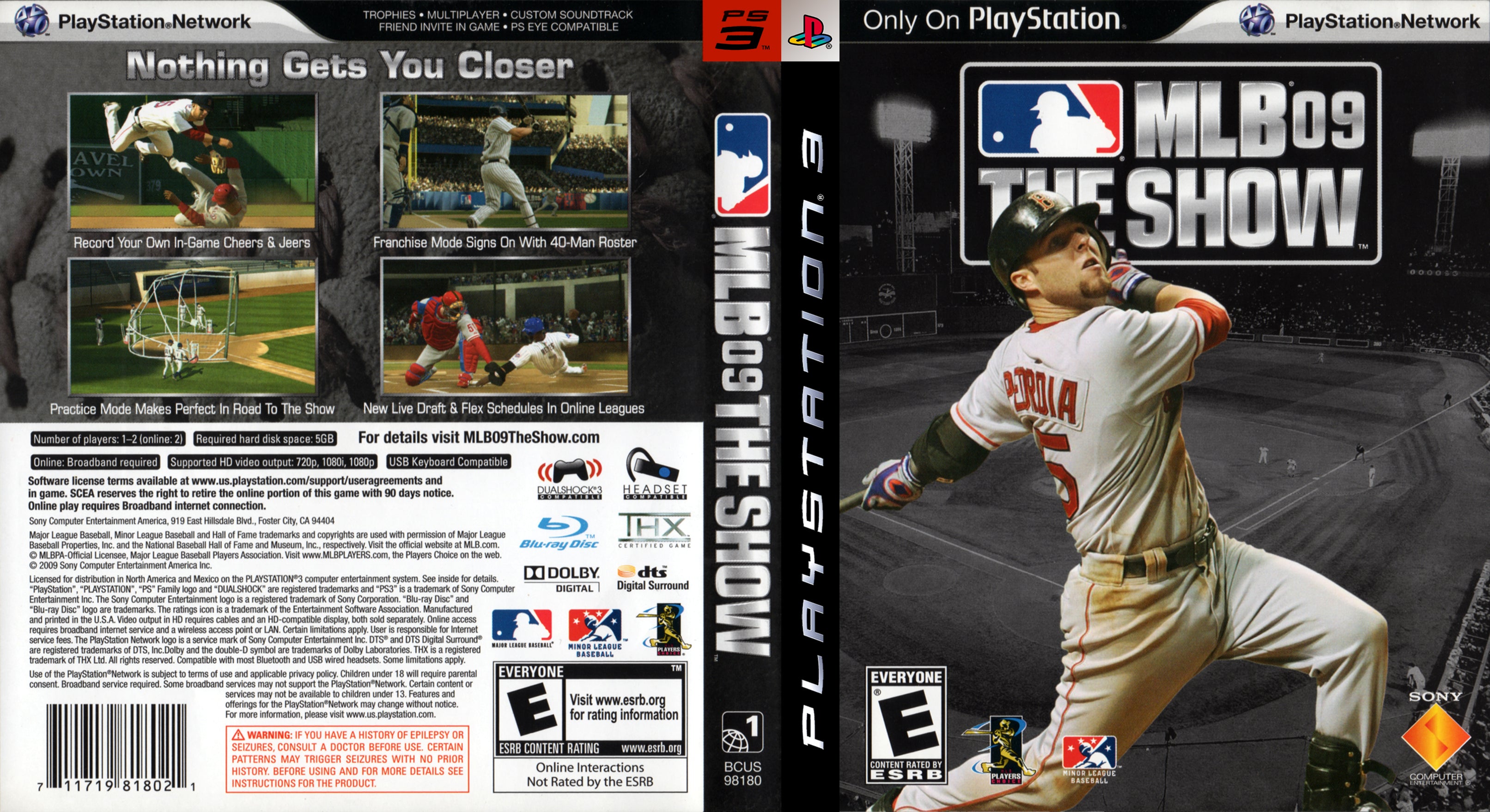 MLB 09 The Show PS3