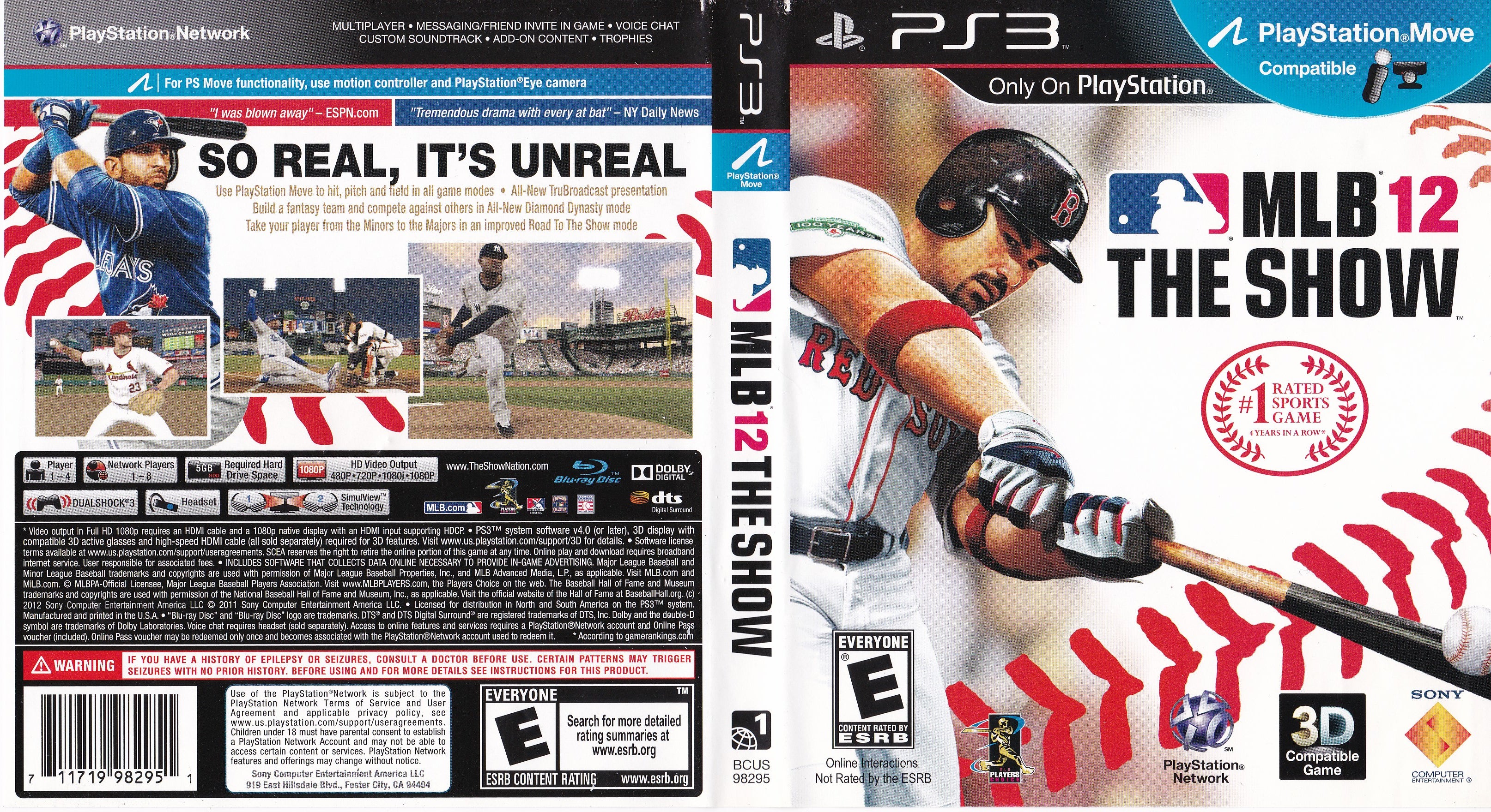 MLB 12 The Show PS3