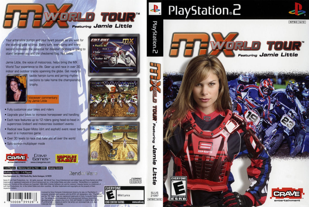 MX World Tour N PS2