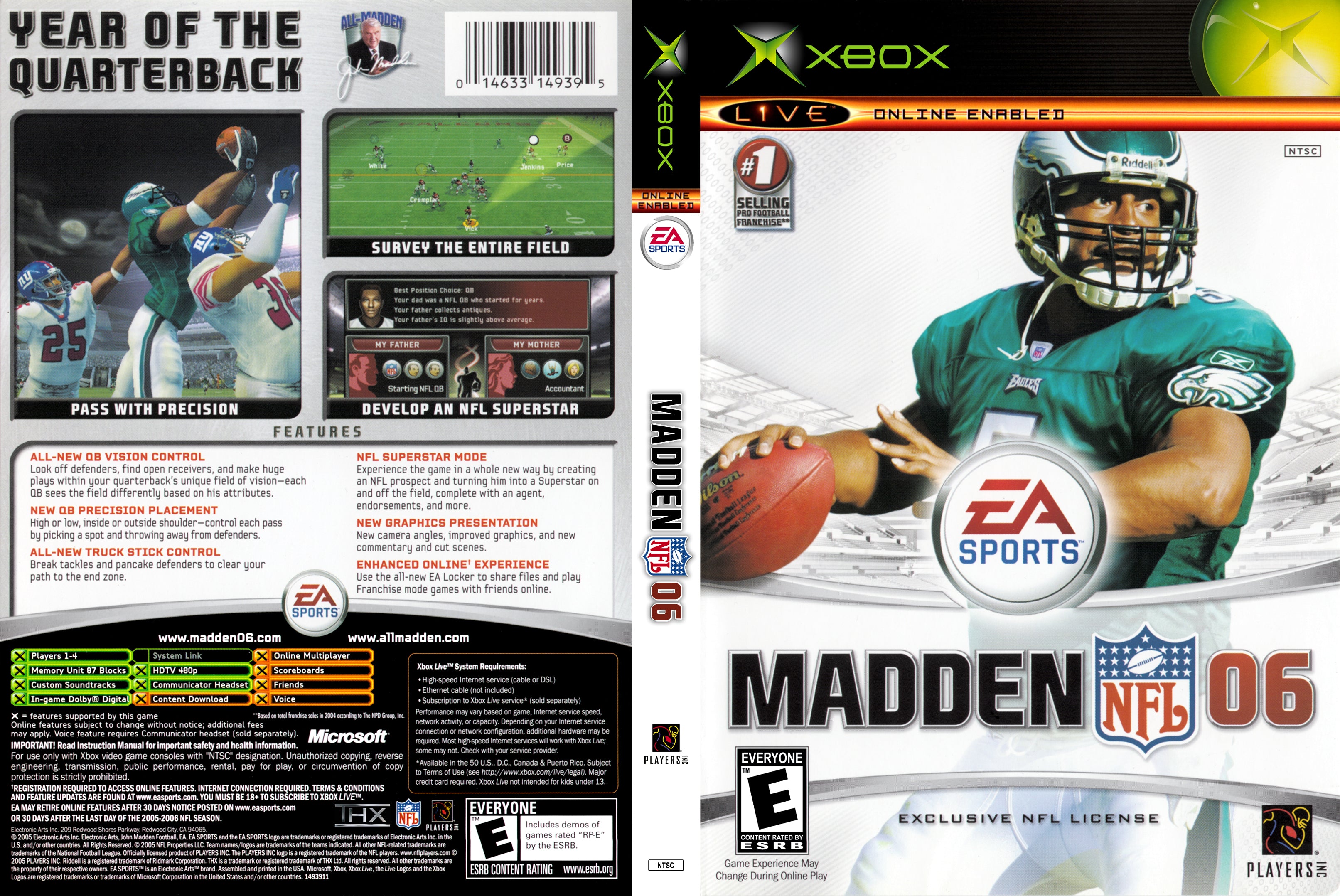 Madden NFL 06 C Xbox