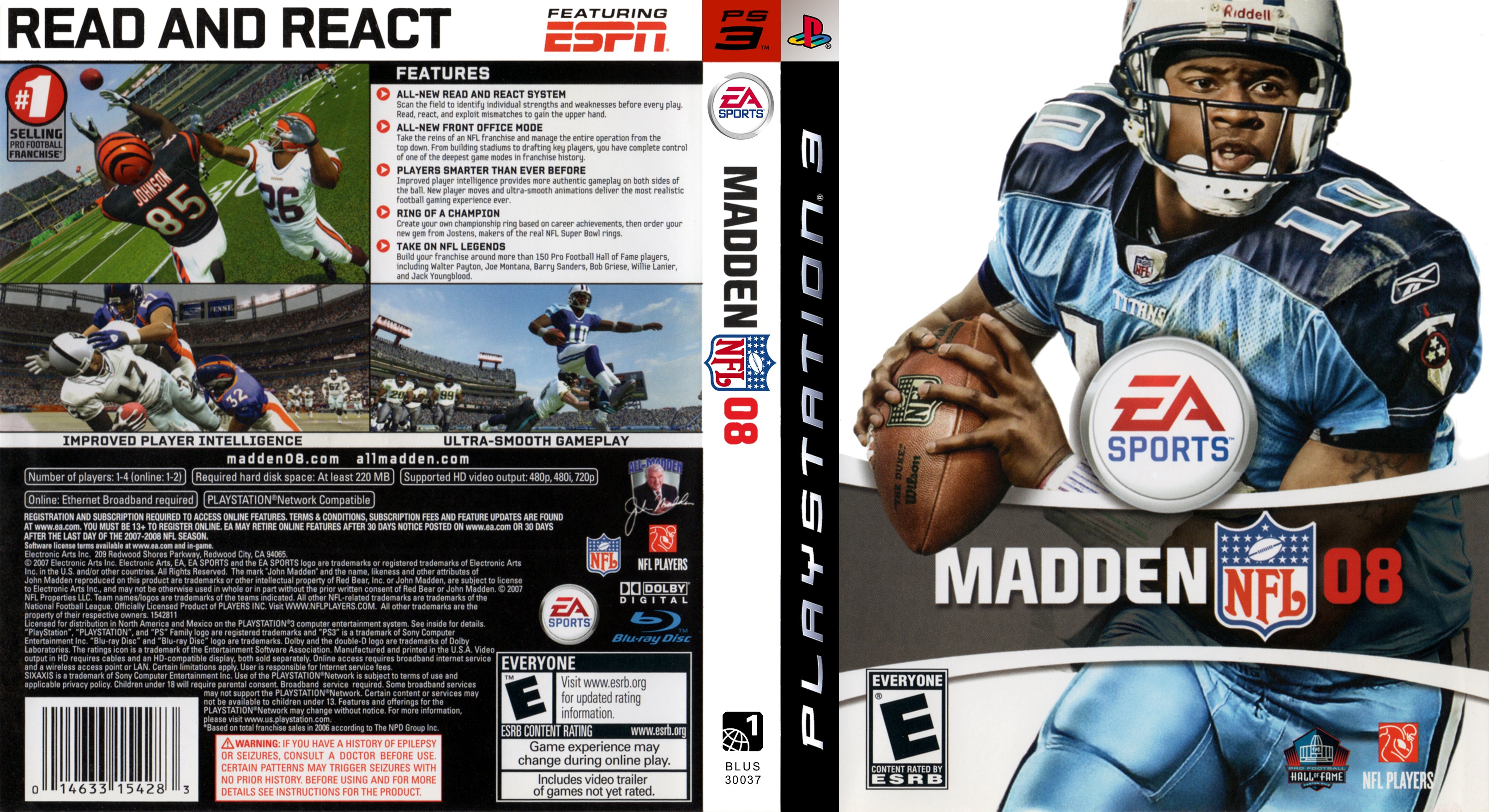 Madden NFL 08 PS3