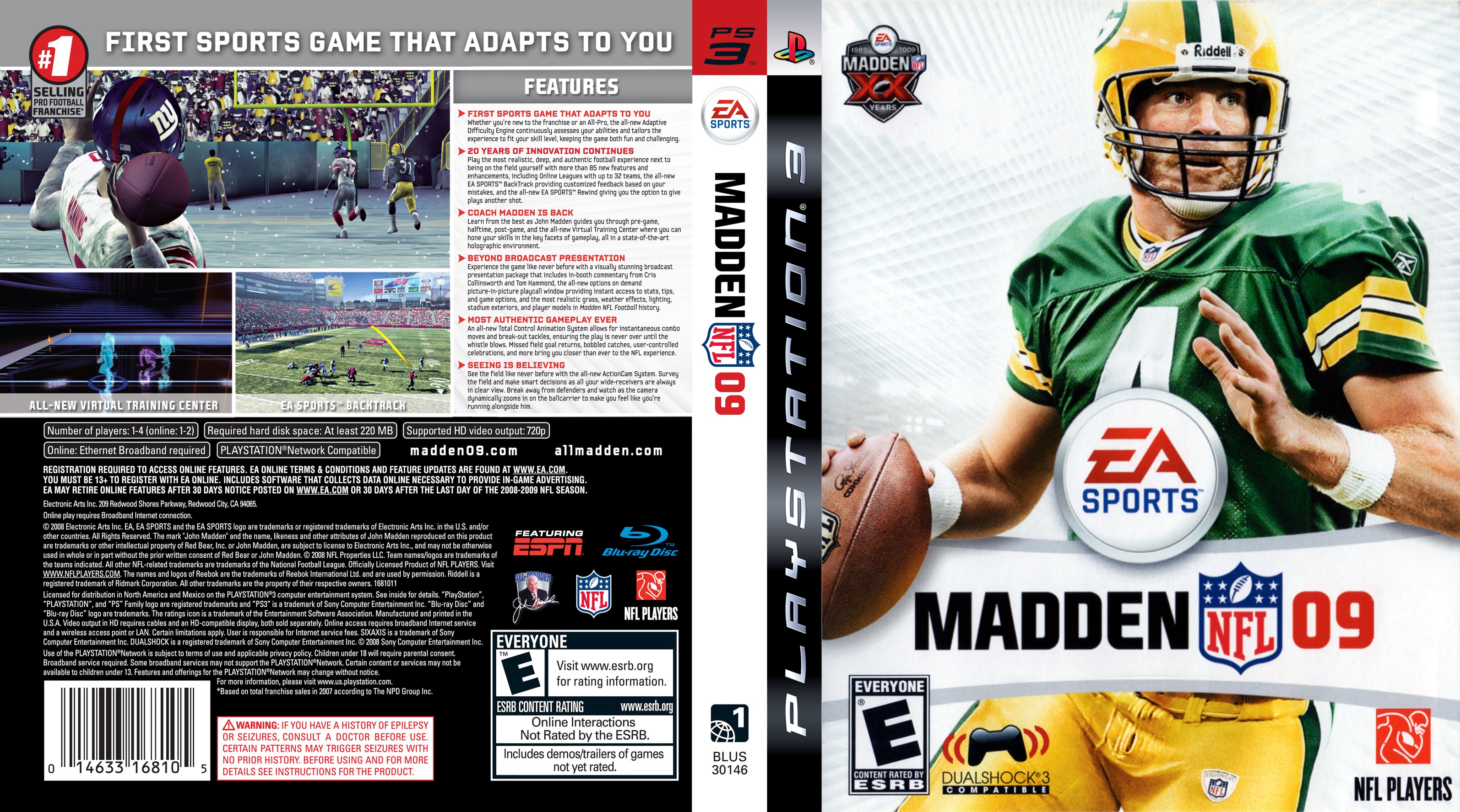 Madden NFL 09 PS3