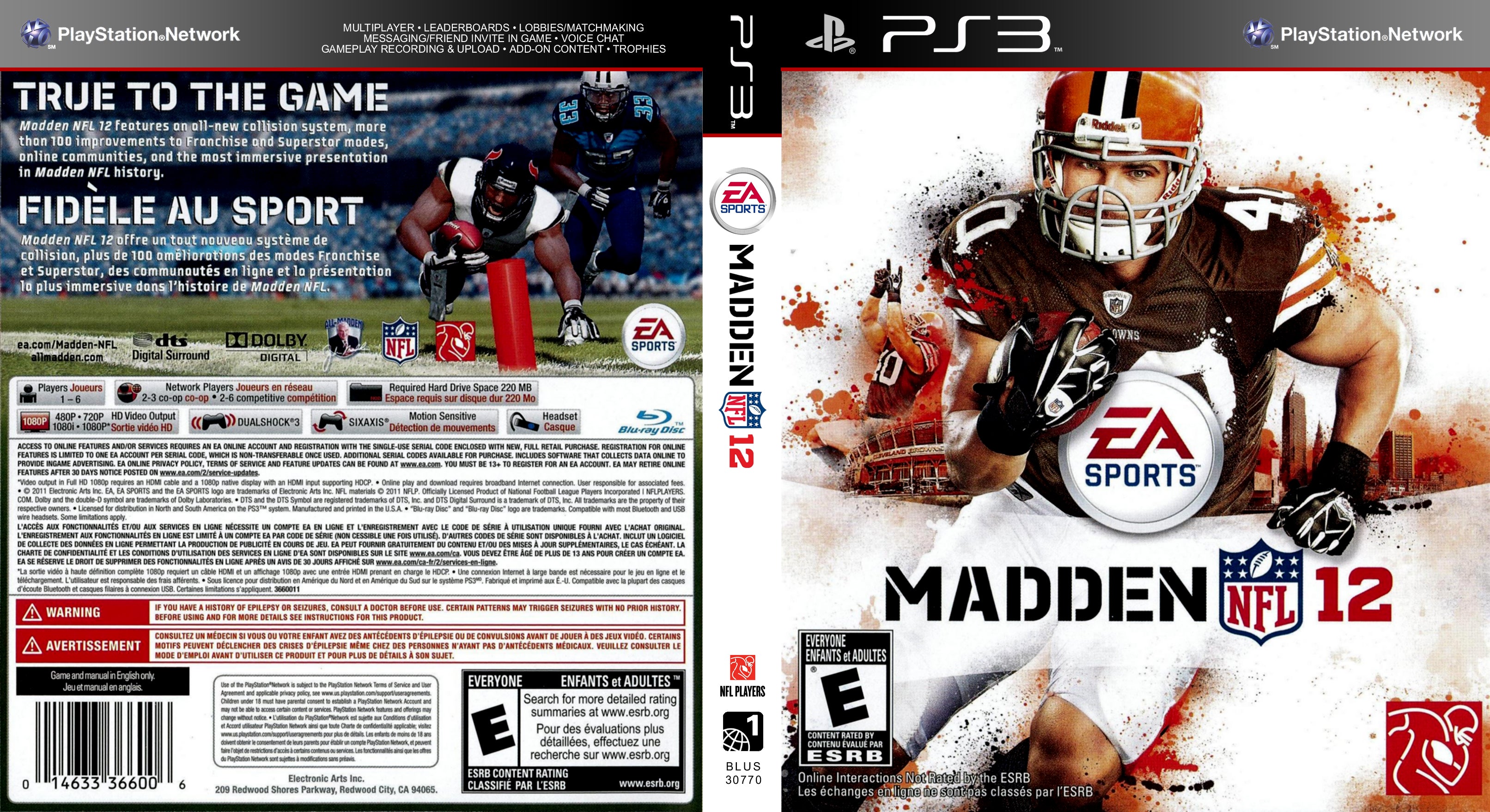 Madden NFL 12 PS3
