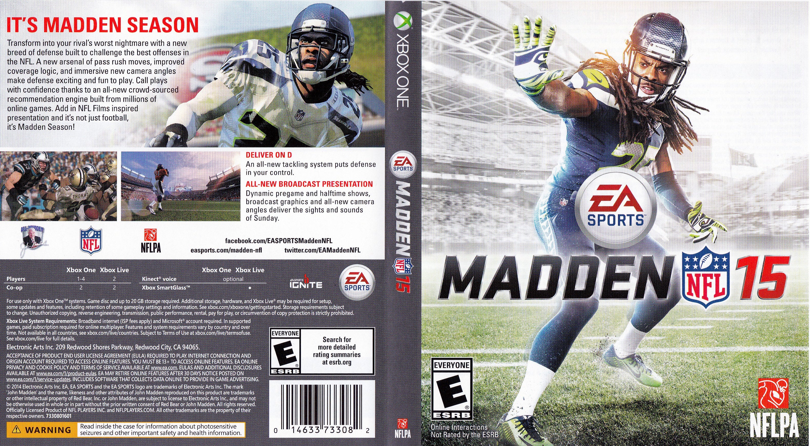 Madden NFL 15 Xbox One
