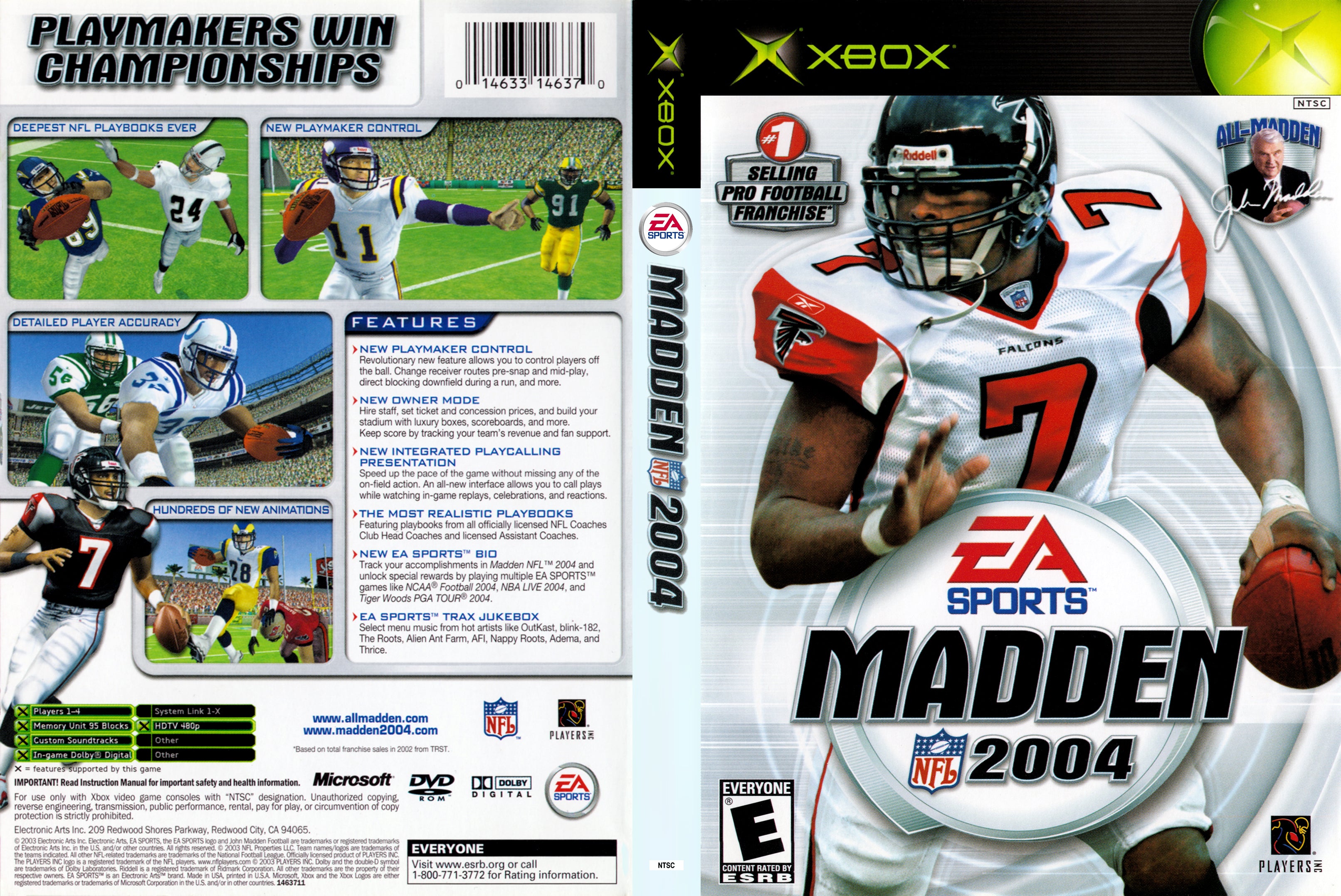 Madden NFL 2004 for Xbox