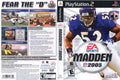 Madden NFL 2005 N PS2