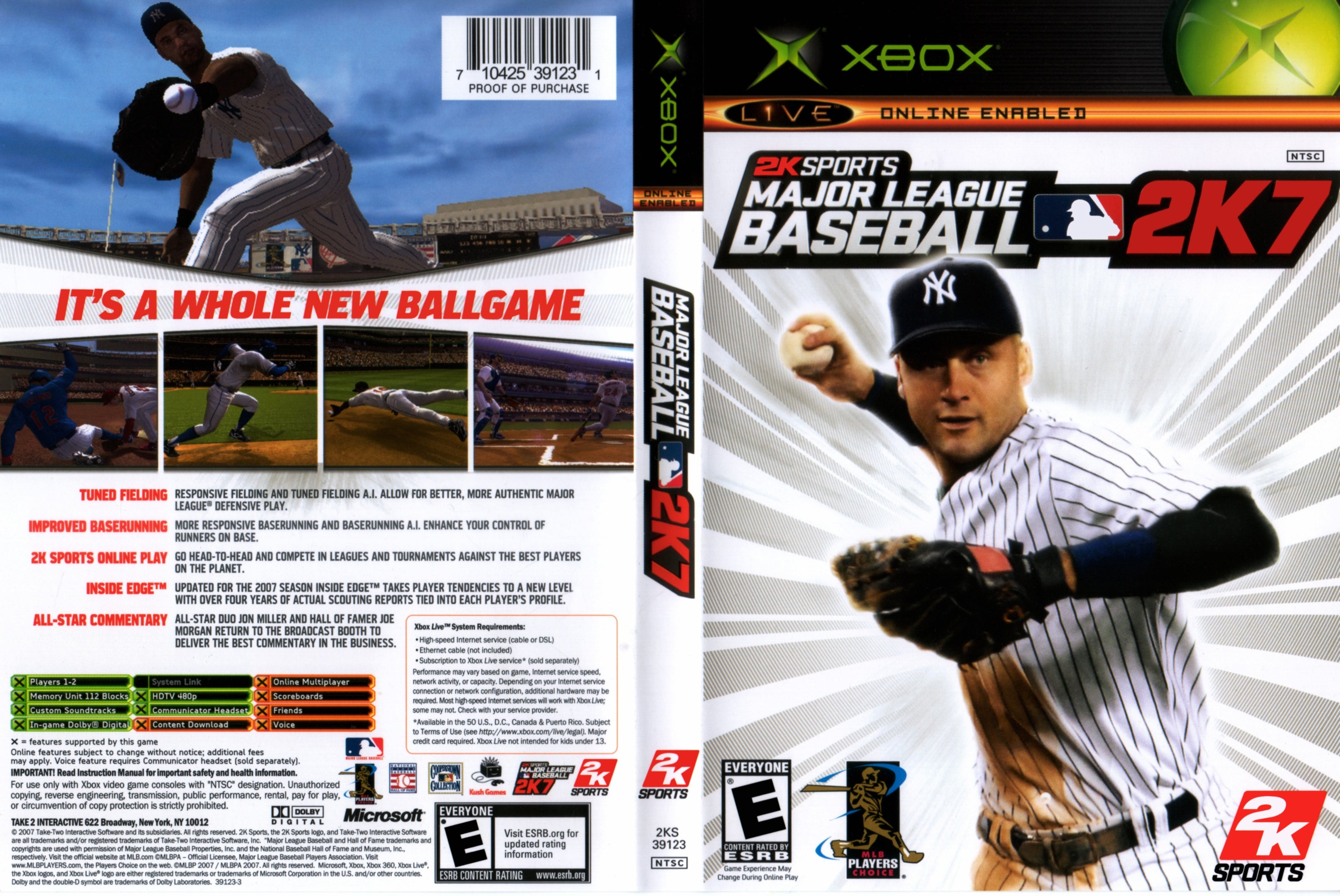 Major League Baseball 2k7 N Xbox Clarkade