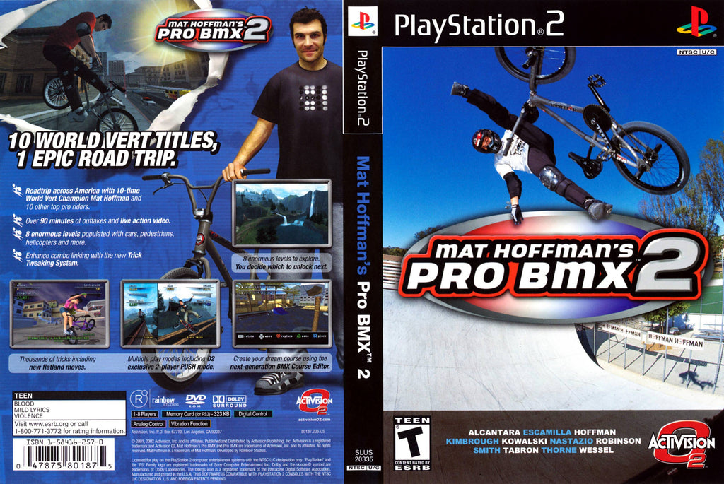 Mat Hoffman's Pro BMX 2 N PS2