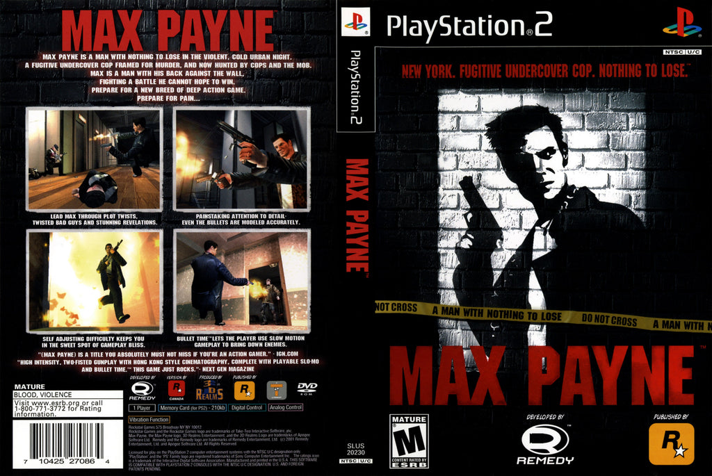 Max Payne C BL PS2