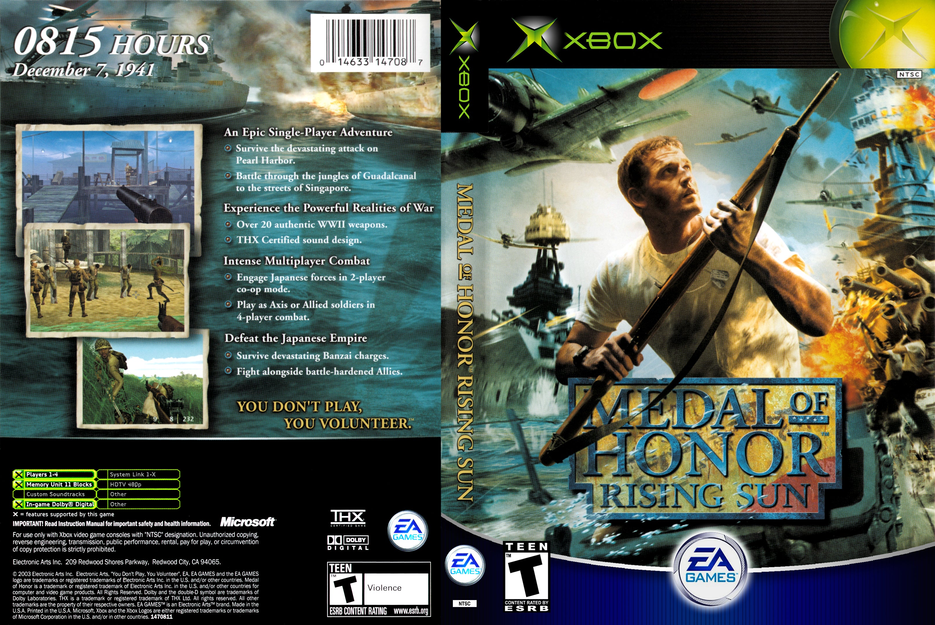 Medal Of Honor Game Cover