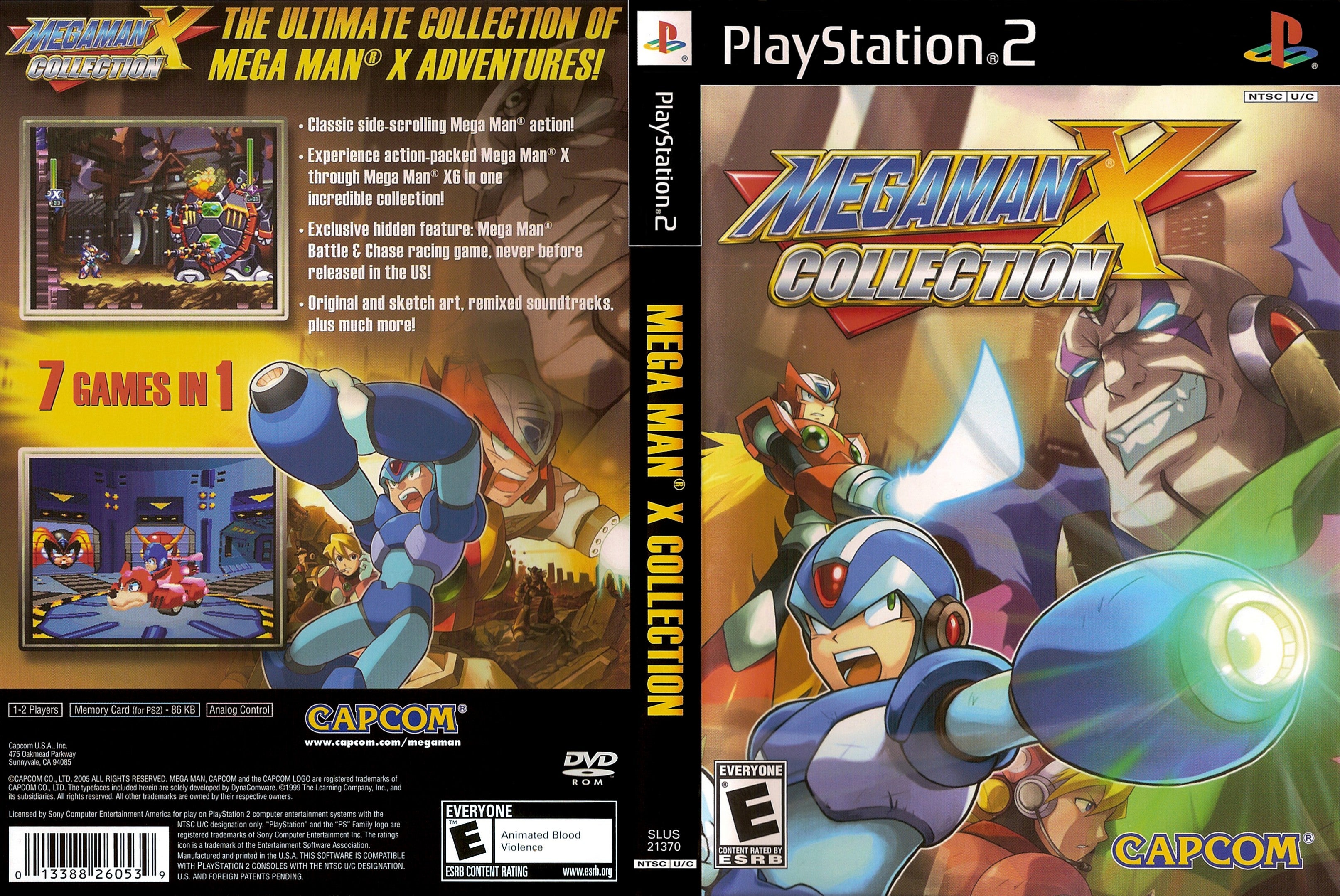 Mega Man X Collection PS2