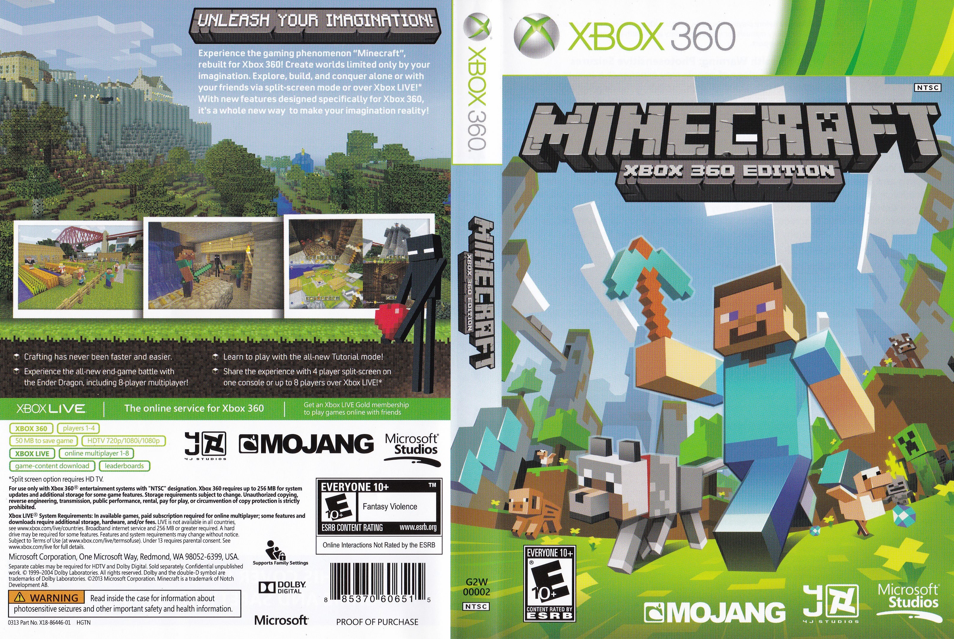 Let's Play : Minecraft Xbox360 - Parte 3 