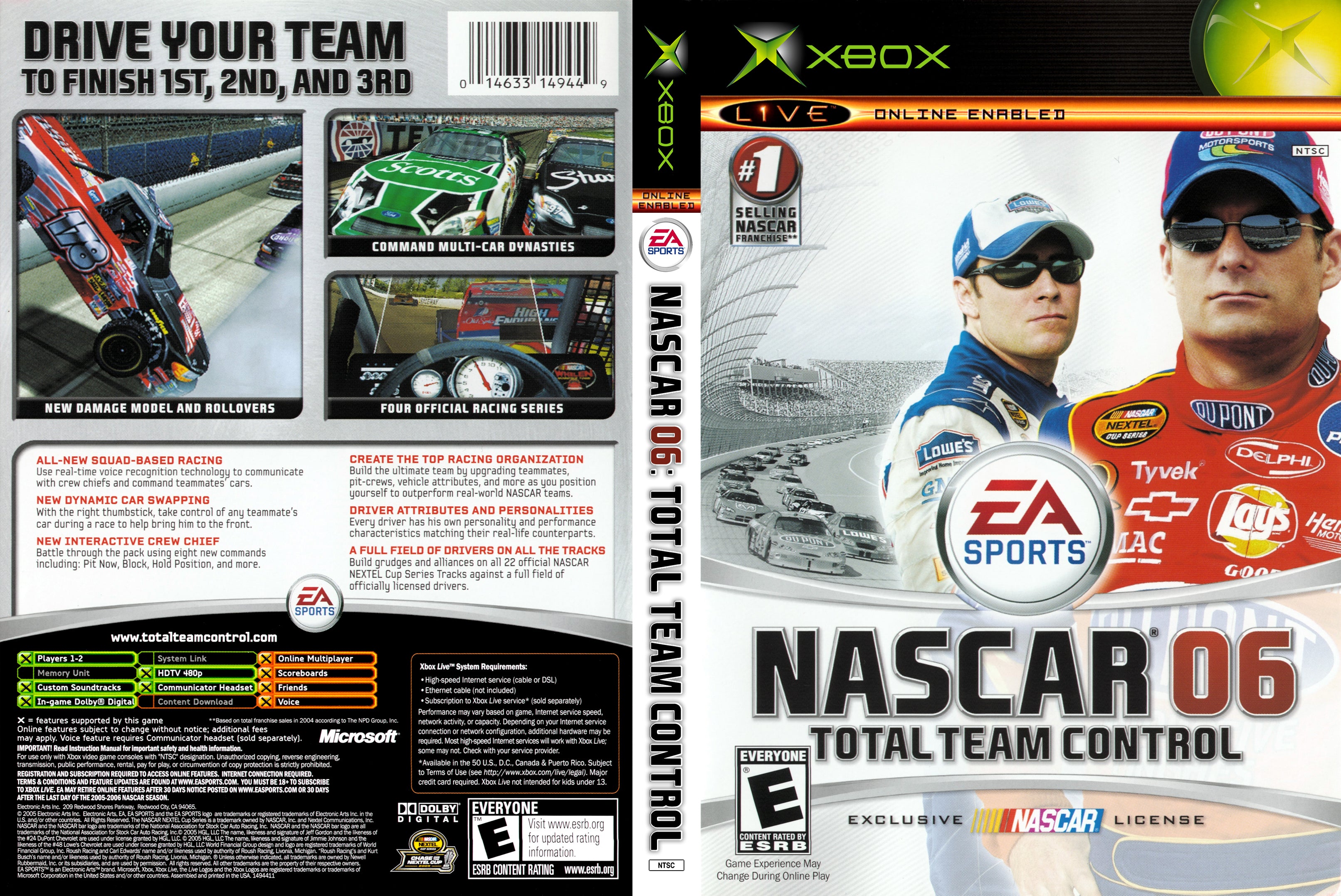 NASCAR 06 Total Team Control C Xbox