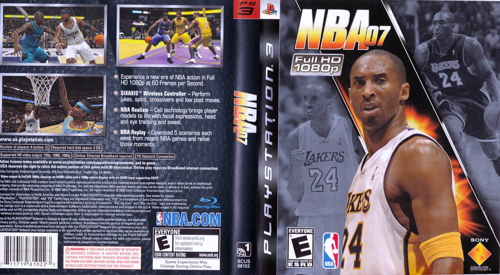 NBA 07 PS3