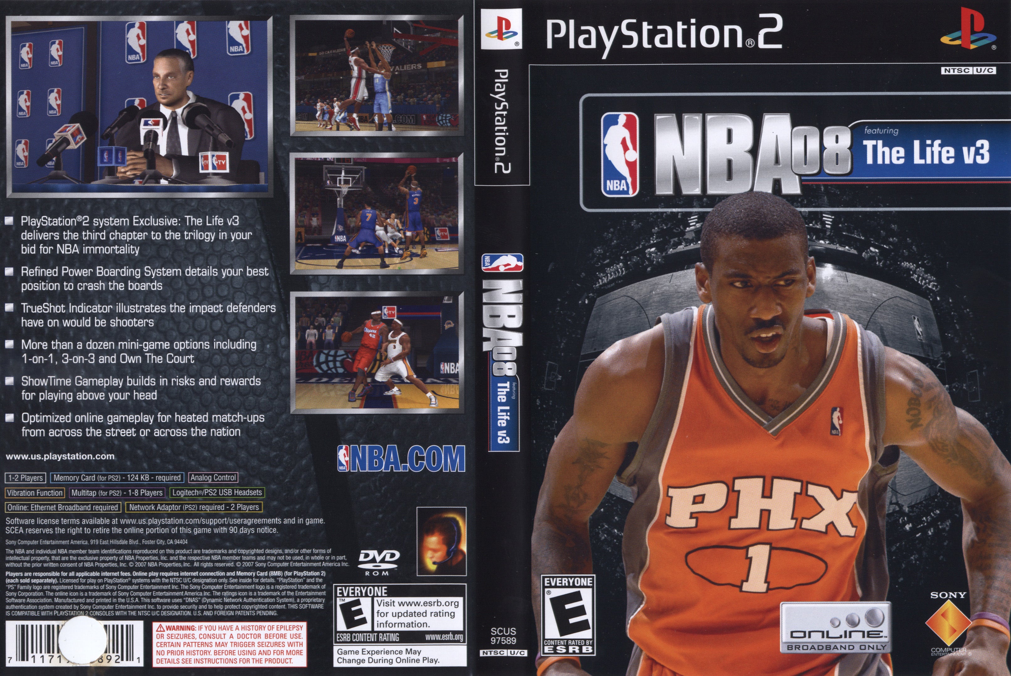 NBA 08 The Life v3 PS2