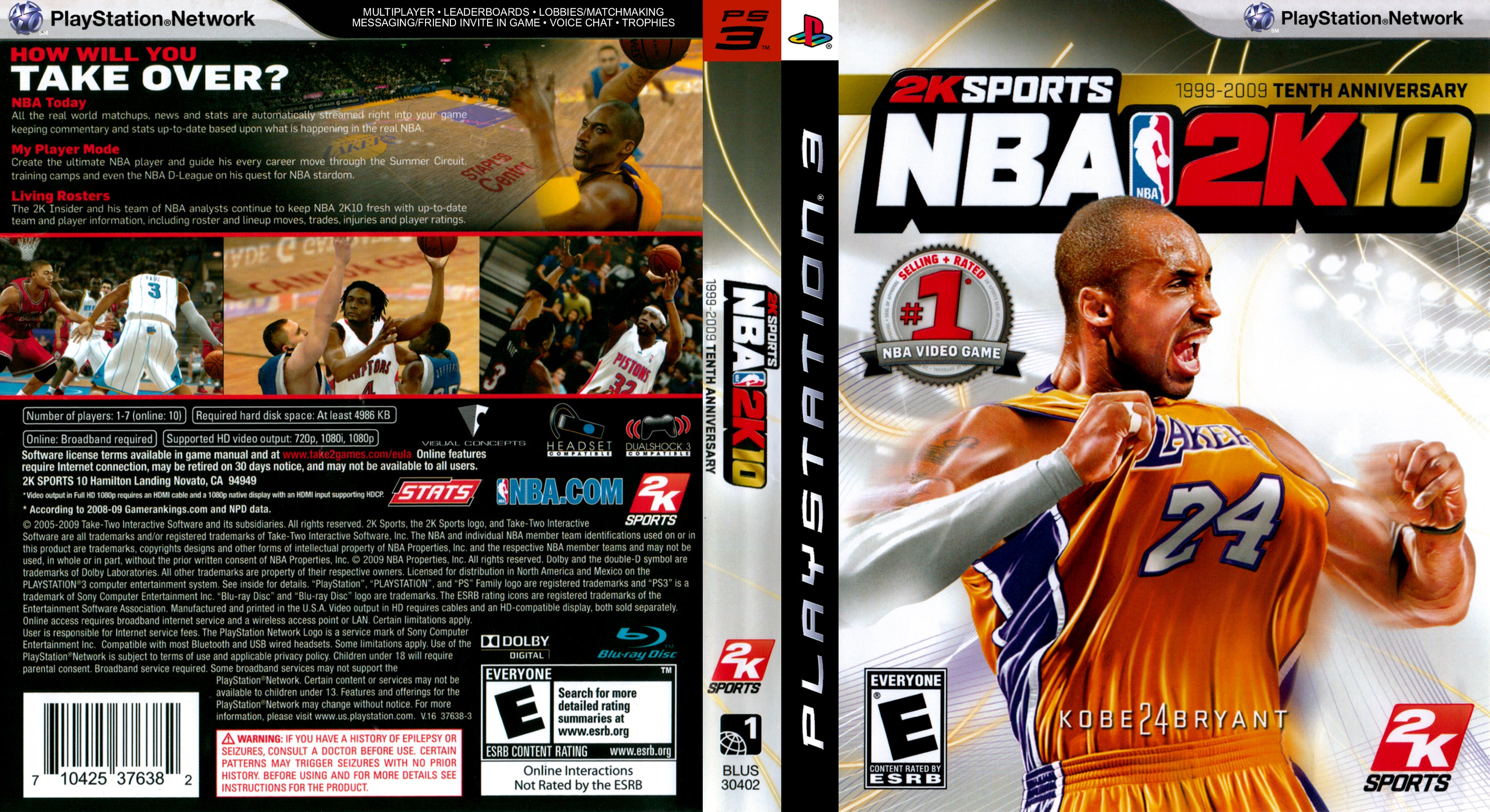 NBA 2K10 PS3