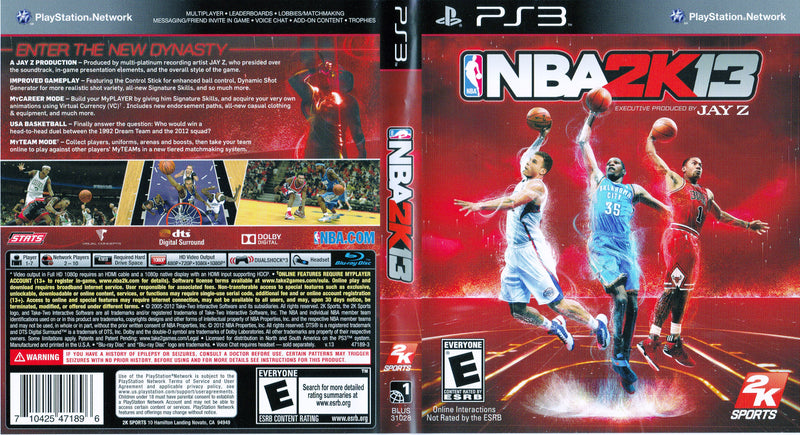 NBA 2K13 PS3