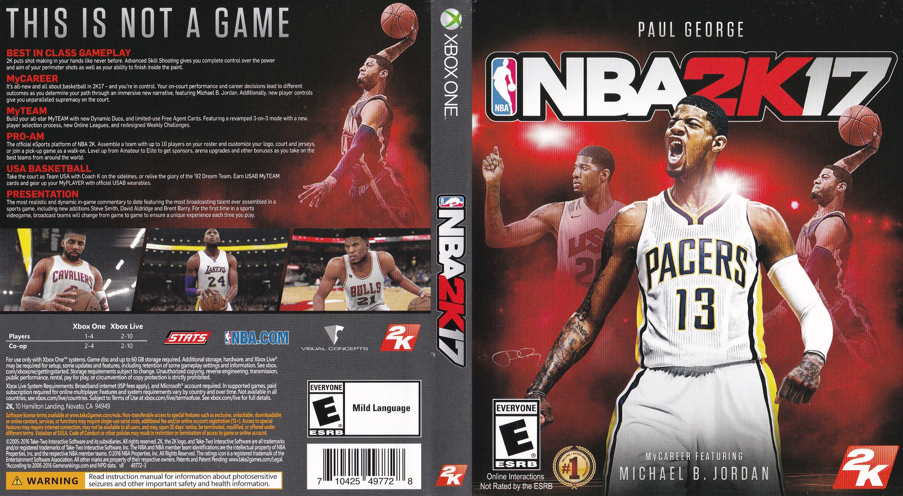 NBA 2K17 Xbox One
