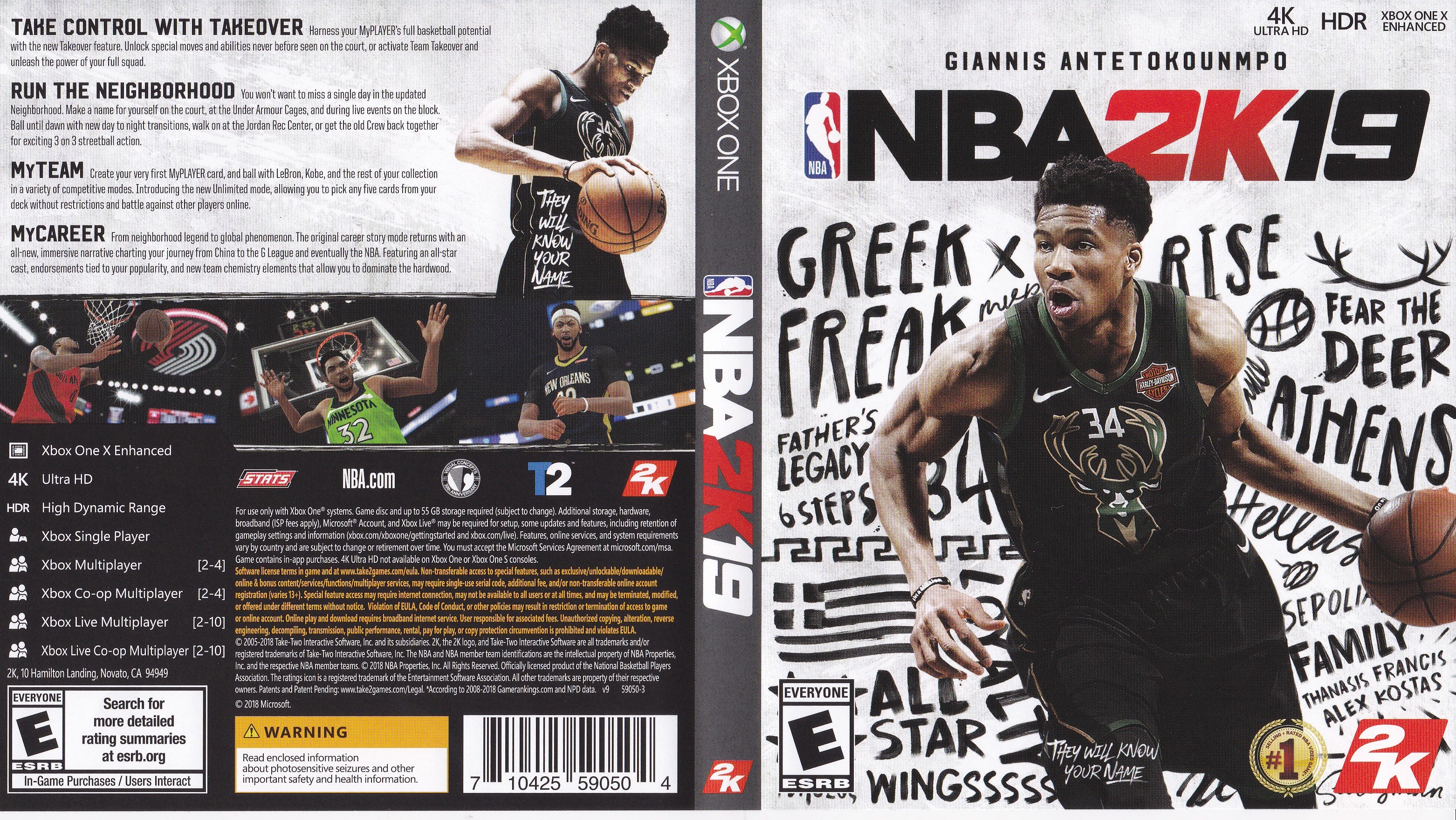 Xbox Series Xbox One X 2k19 NBA 2K19 (preowned) Xbox One EB Games