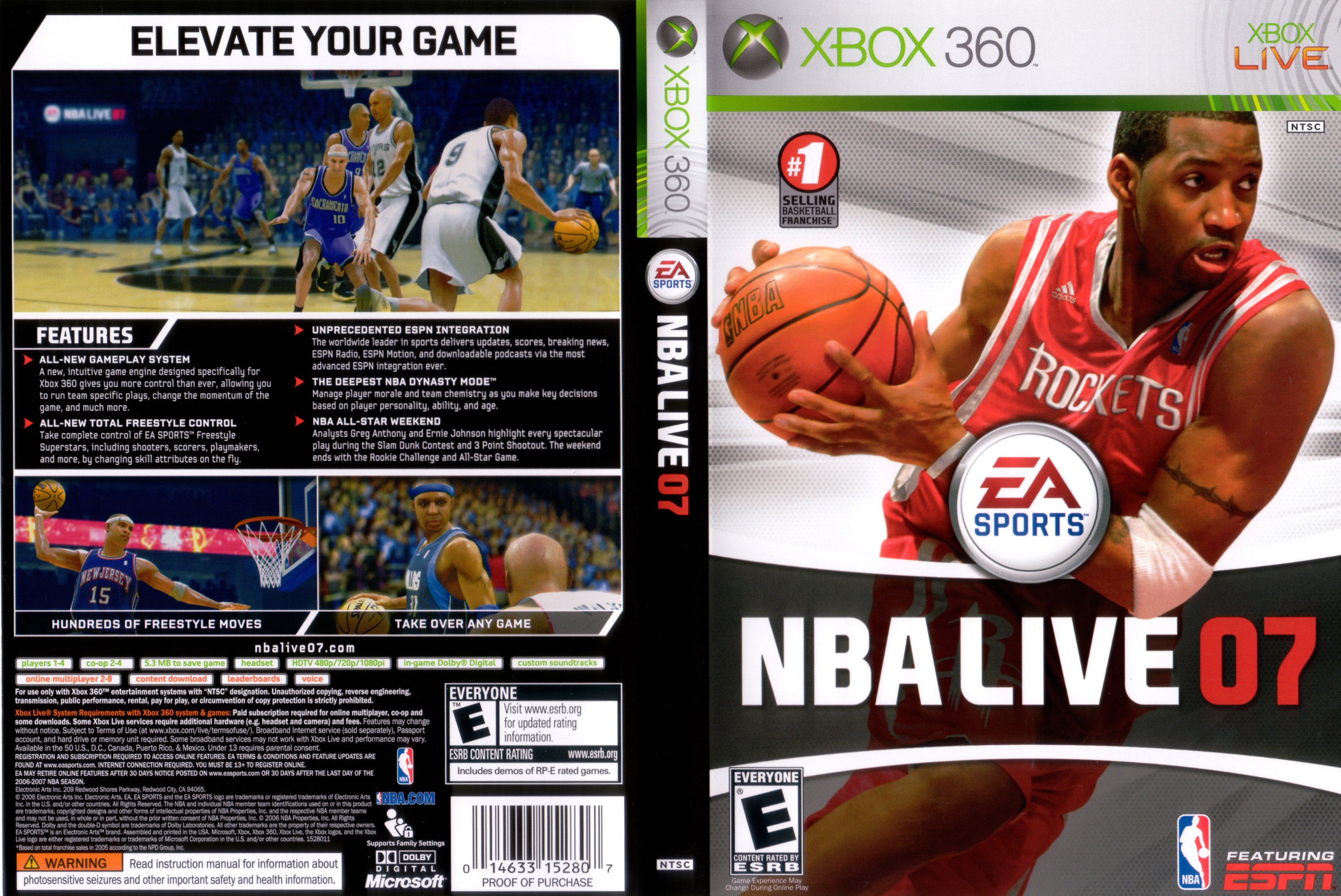 NBA Live 07 Xbox 360 Clarkade