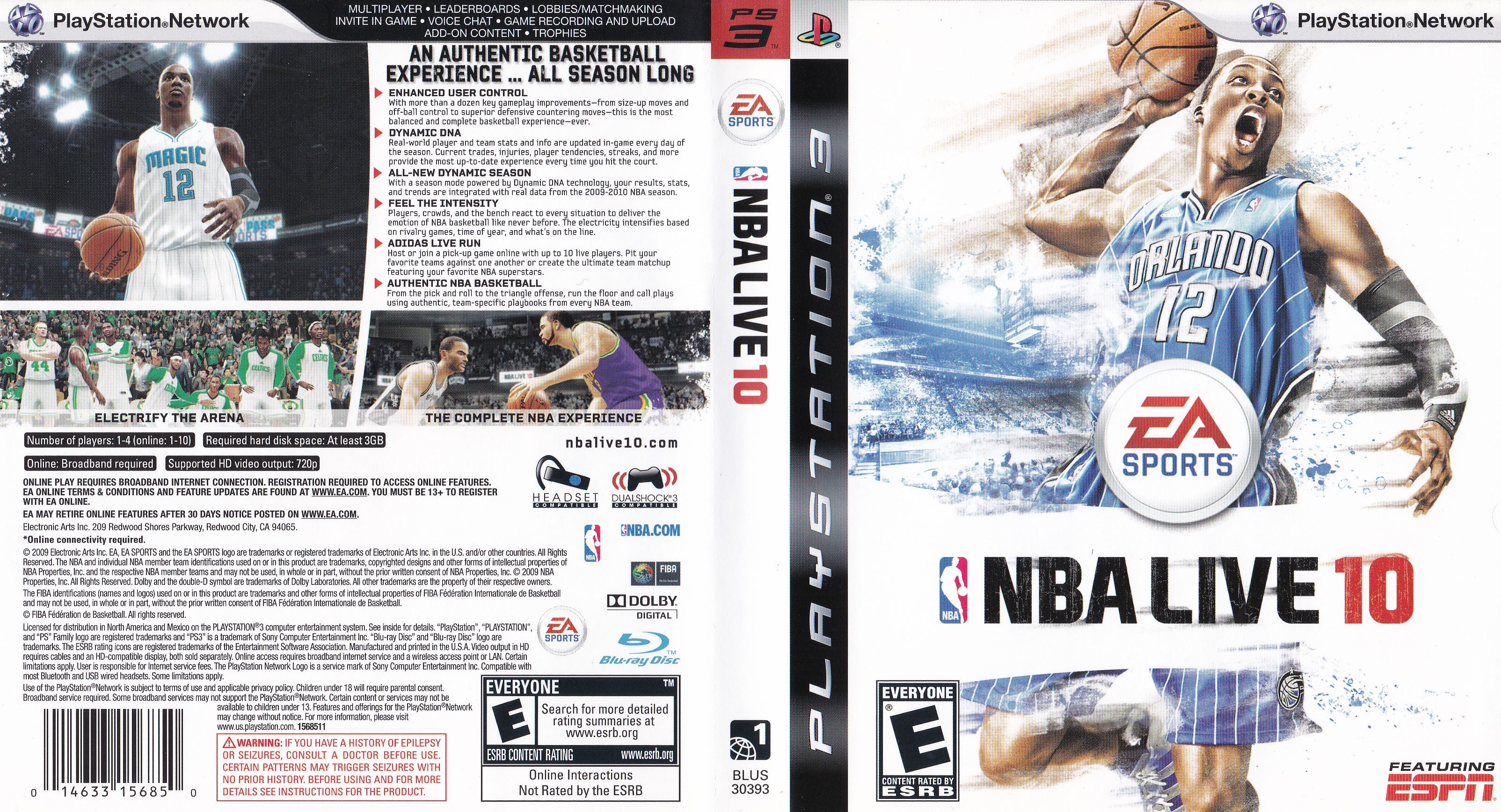 NBA Live 10 PS3 Clarkade