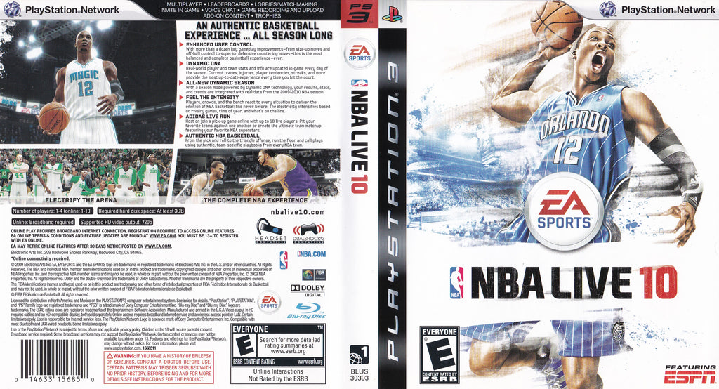 NBA Live 10 PS3
