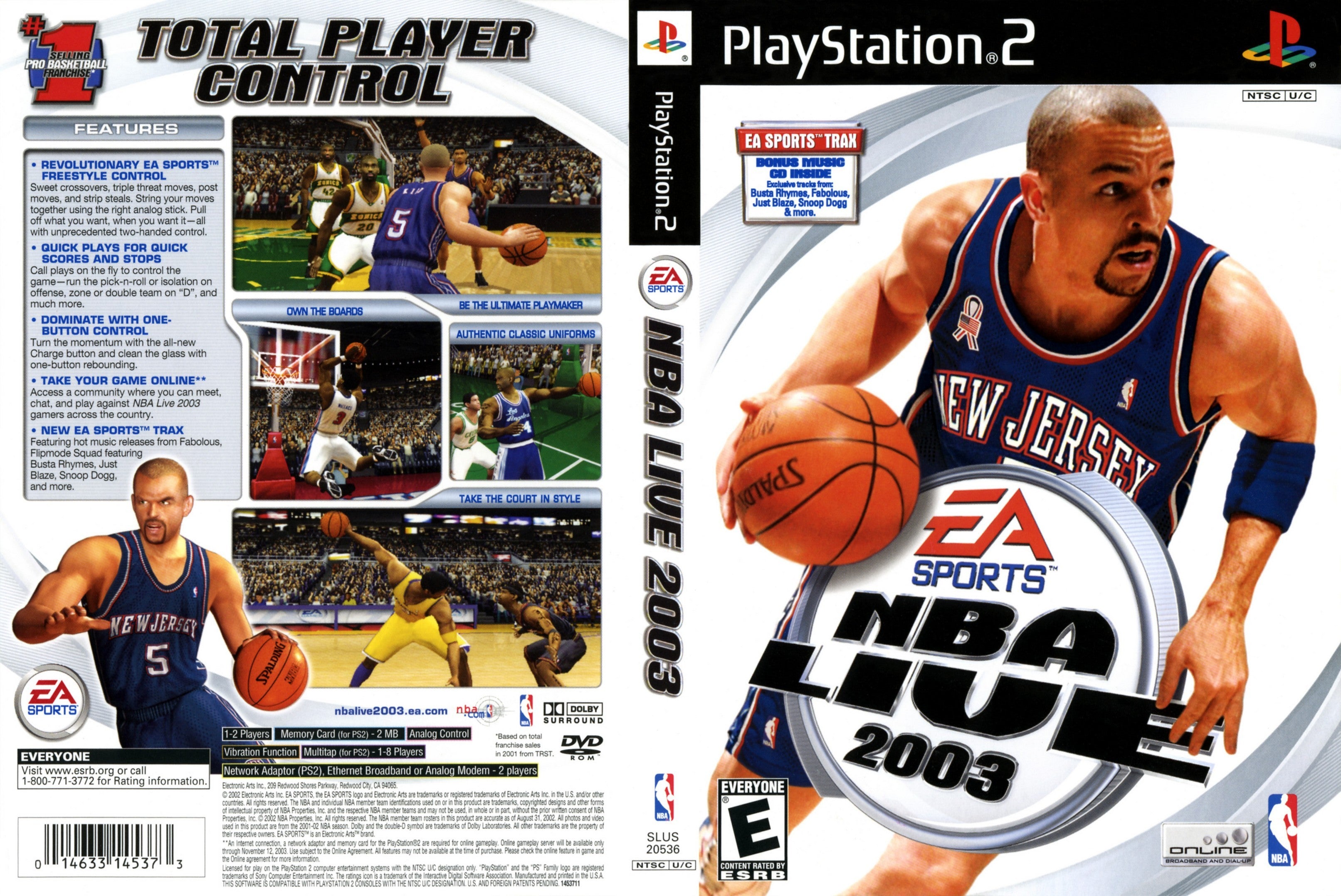 NBA Live 2003 C PS2 Clarkade
