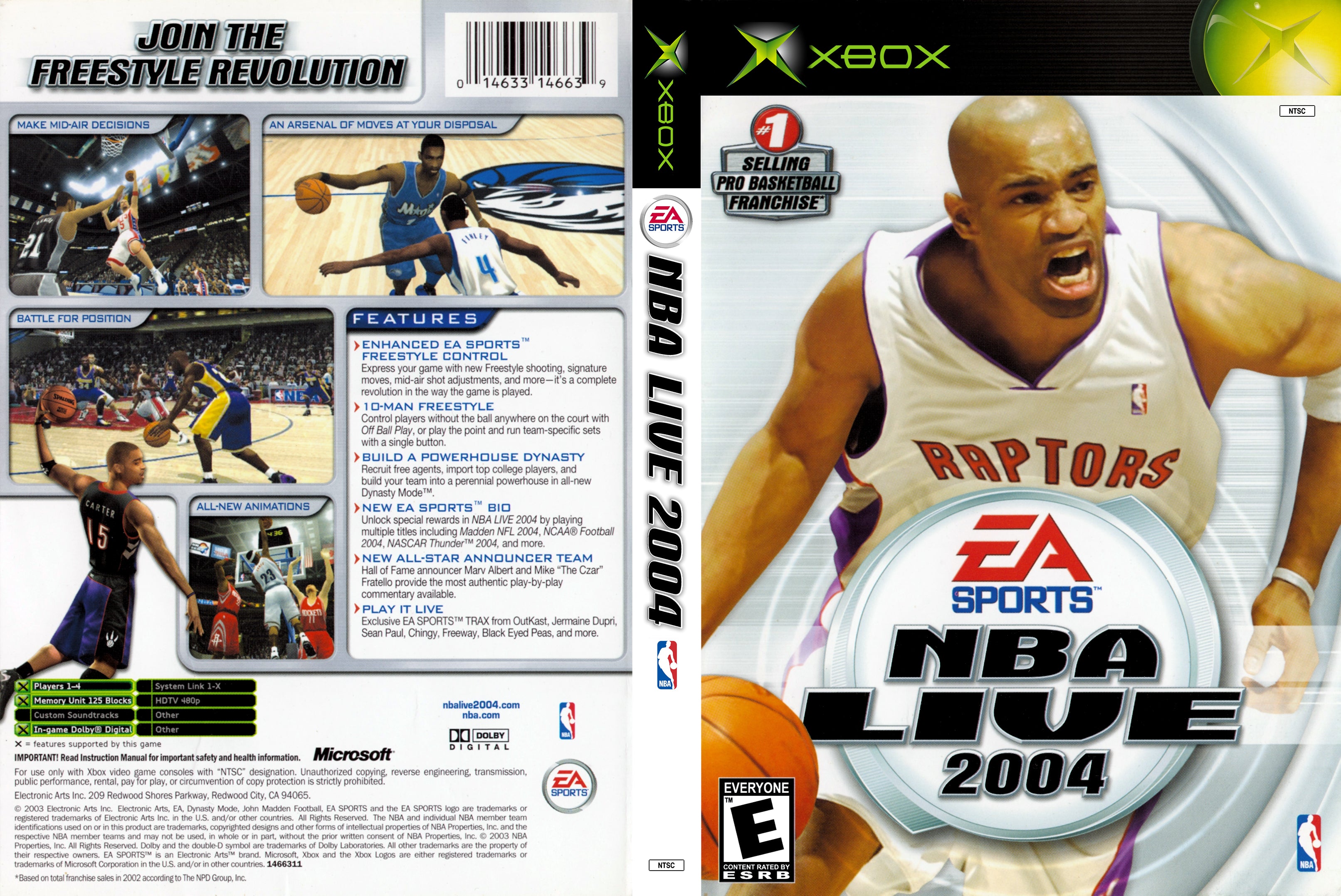 NBA Live 2004 Xbox