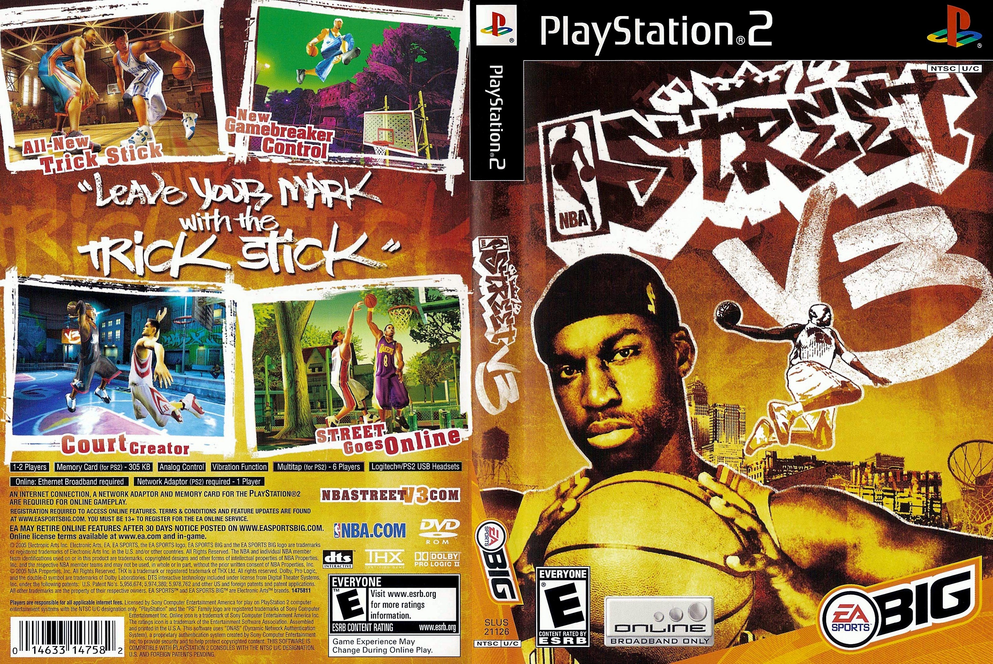 NBA Street V3 PS2