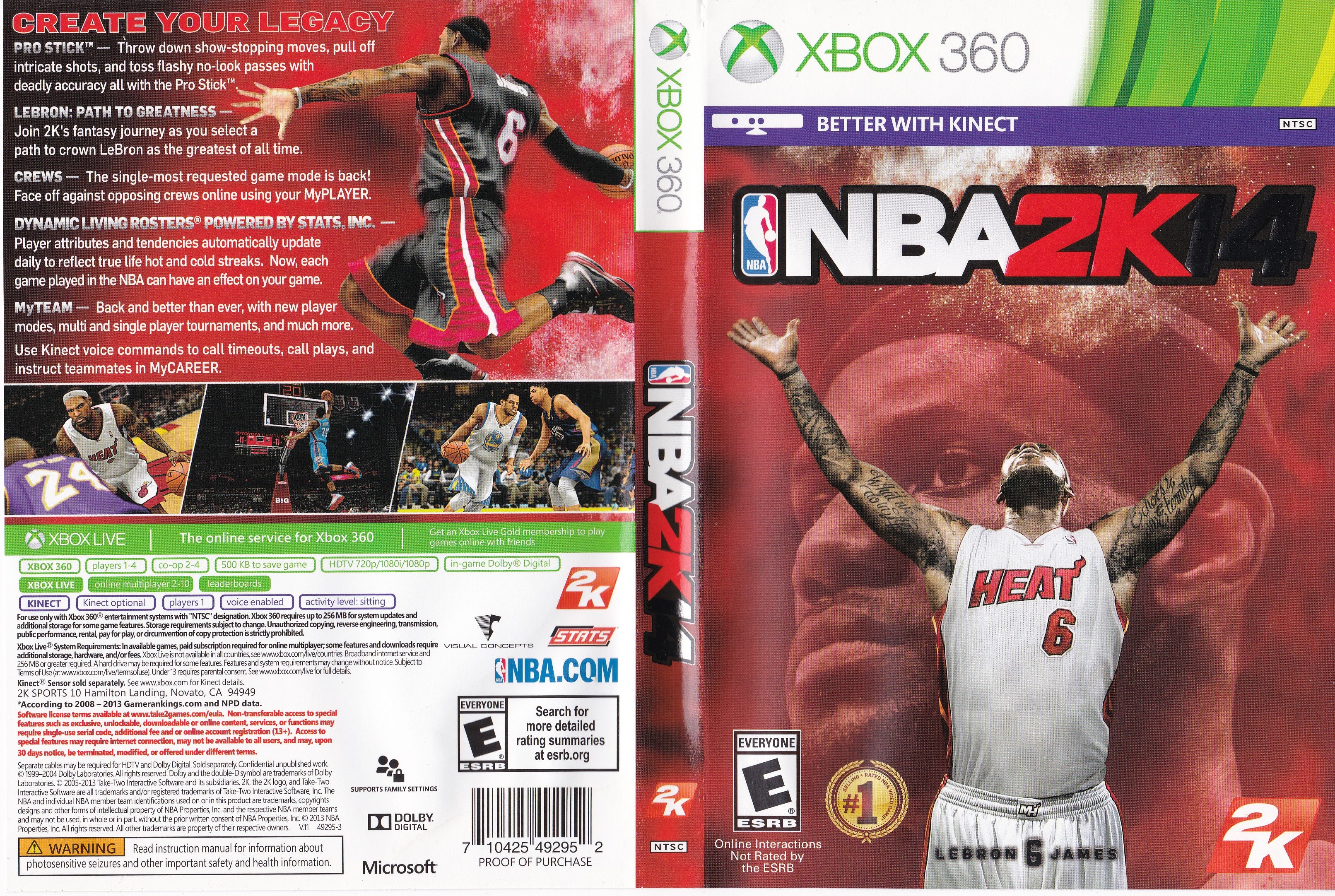 NBA 2K14 Xbox 360
