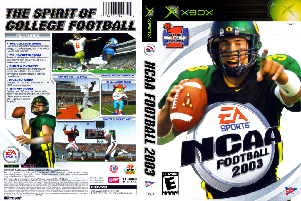 NCAA Football 2003 N Xbox