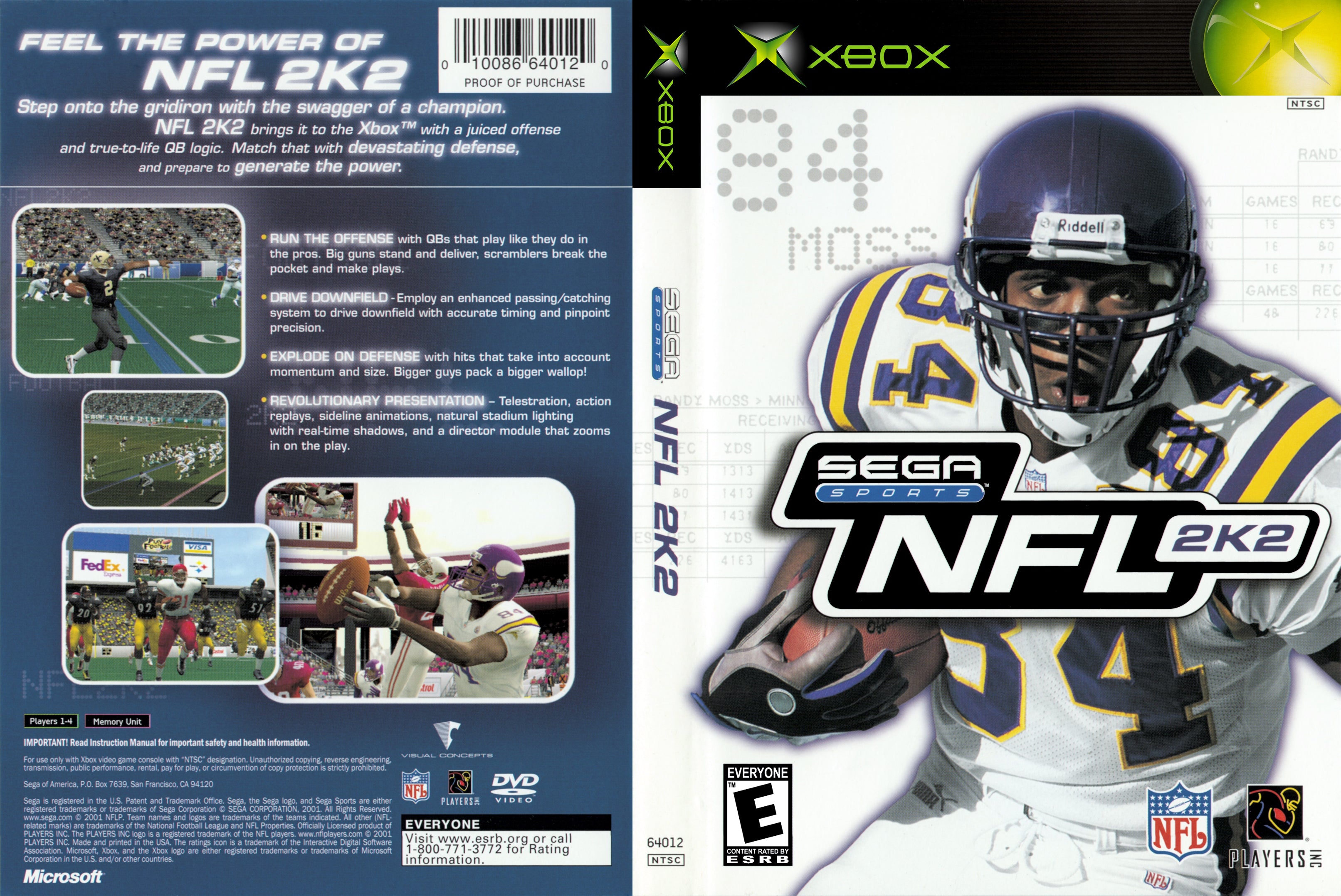 NFL 2k2 Xbox