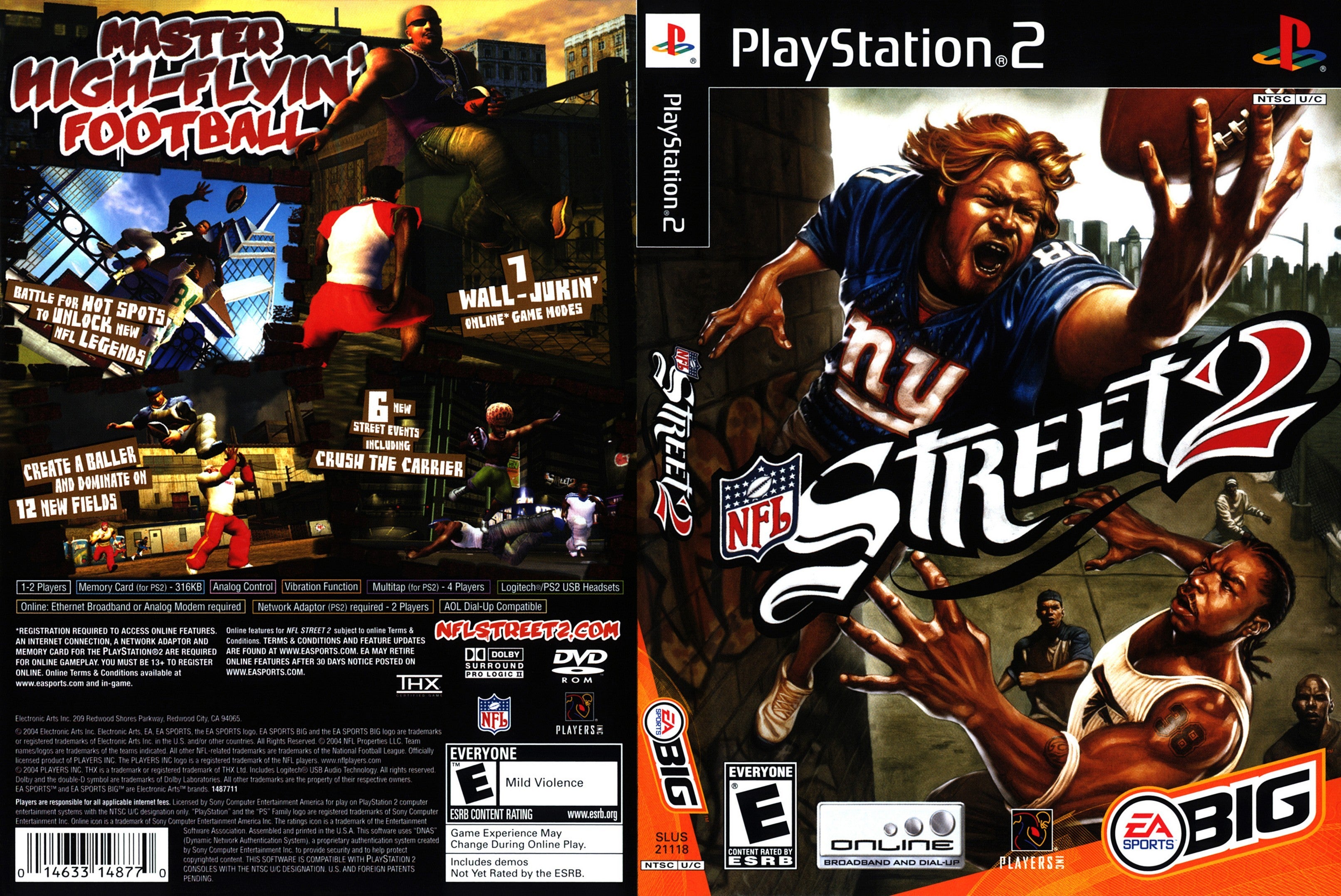 NFL Street 2 PS2