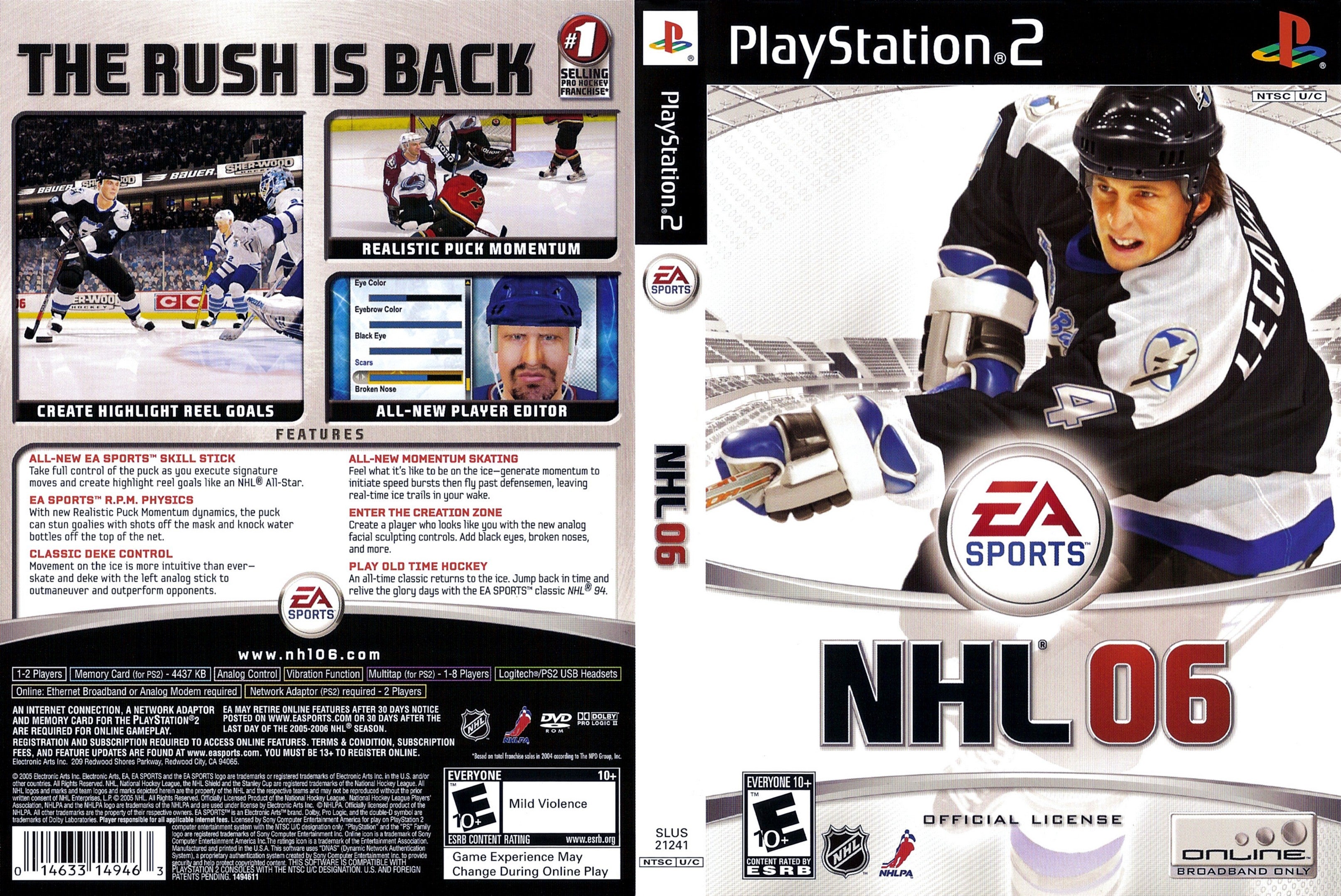NHL 06 N PS2 Clarkade
