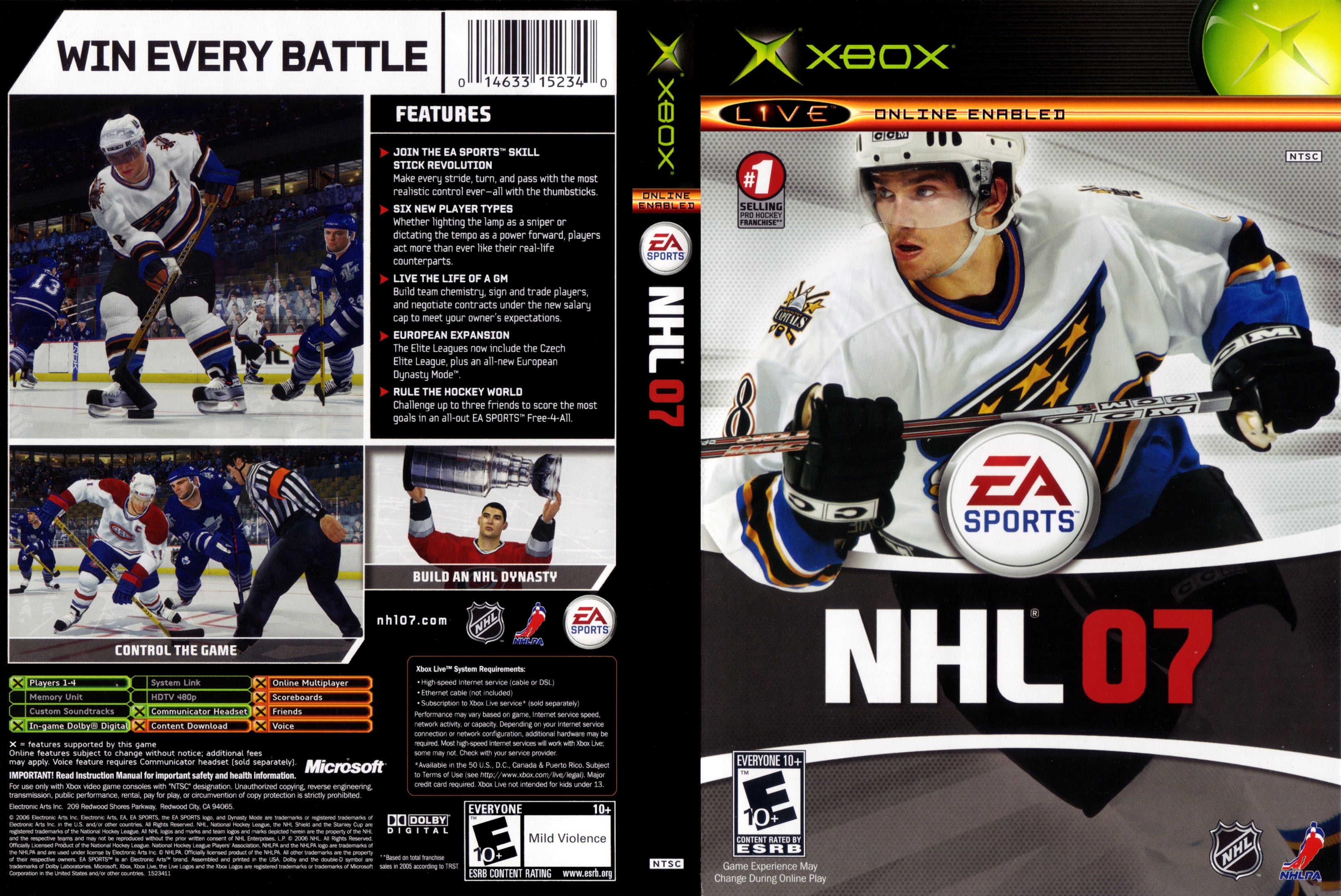 NHL 07 (Microsoft Xbox 360, 2006) Disc Only!!! On EBid