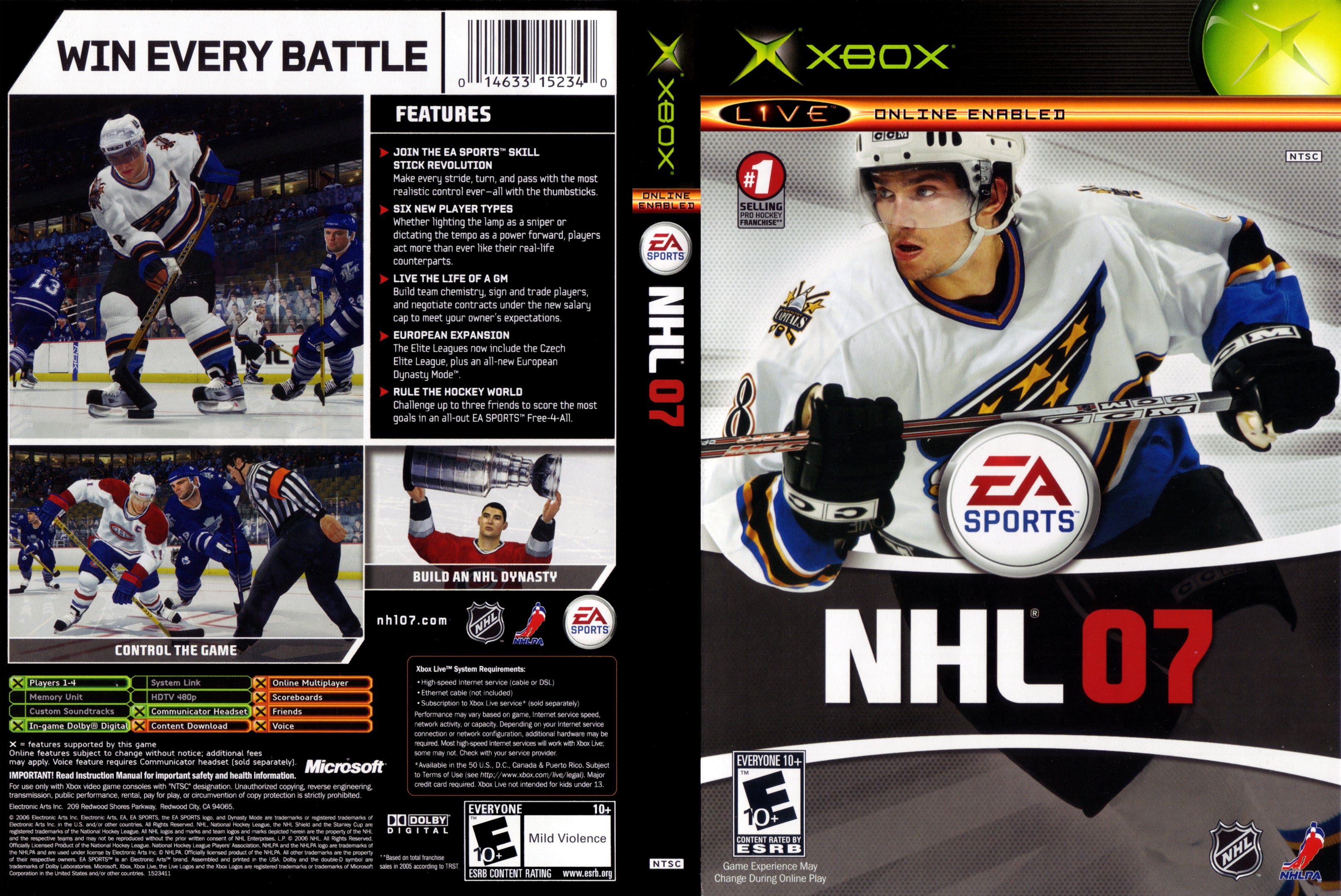 NHL 07 Xbox