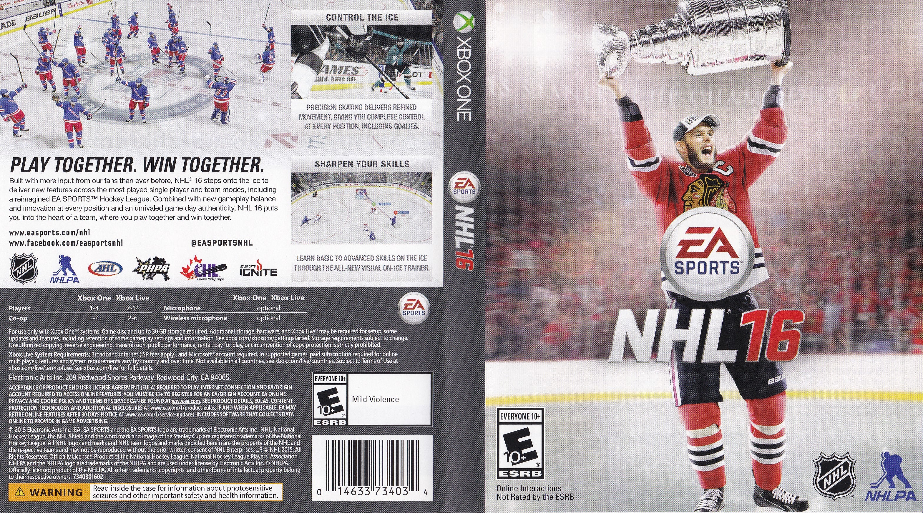 NHL 16 Xbox One Clarkade
